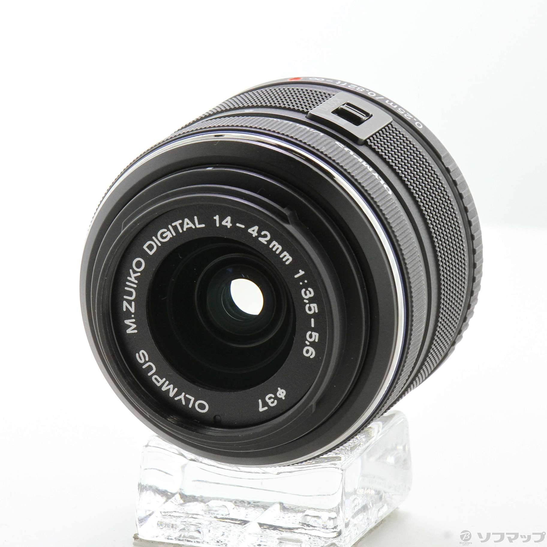 中古】M.ZUIKO DIGITAL 14-42mm F3.5-5.6II R(レンズ／ブラック