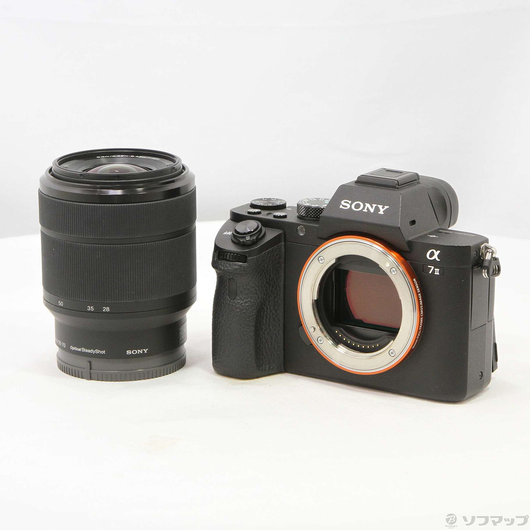 【美品】ソニー SONY α7 II ILCE-7M2 レンズキット Amazon | SONY(ソニー) フルサイズ ミラーレス一眼カメラ α7II