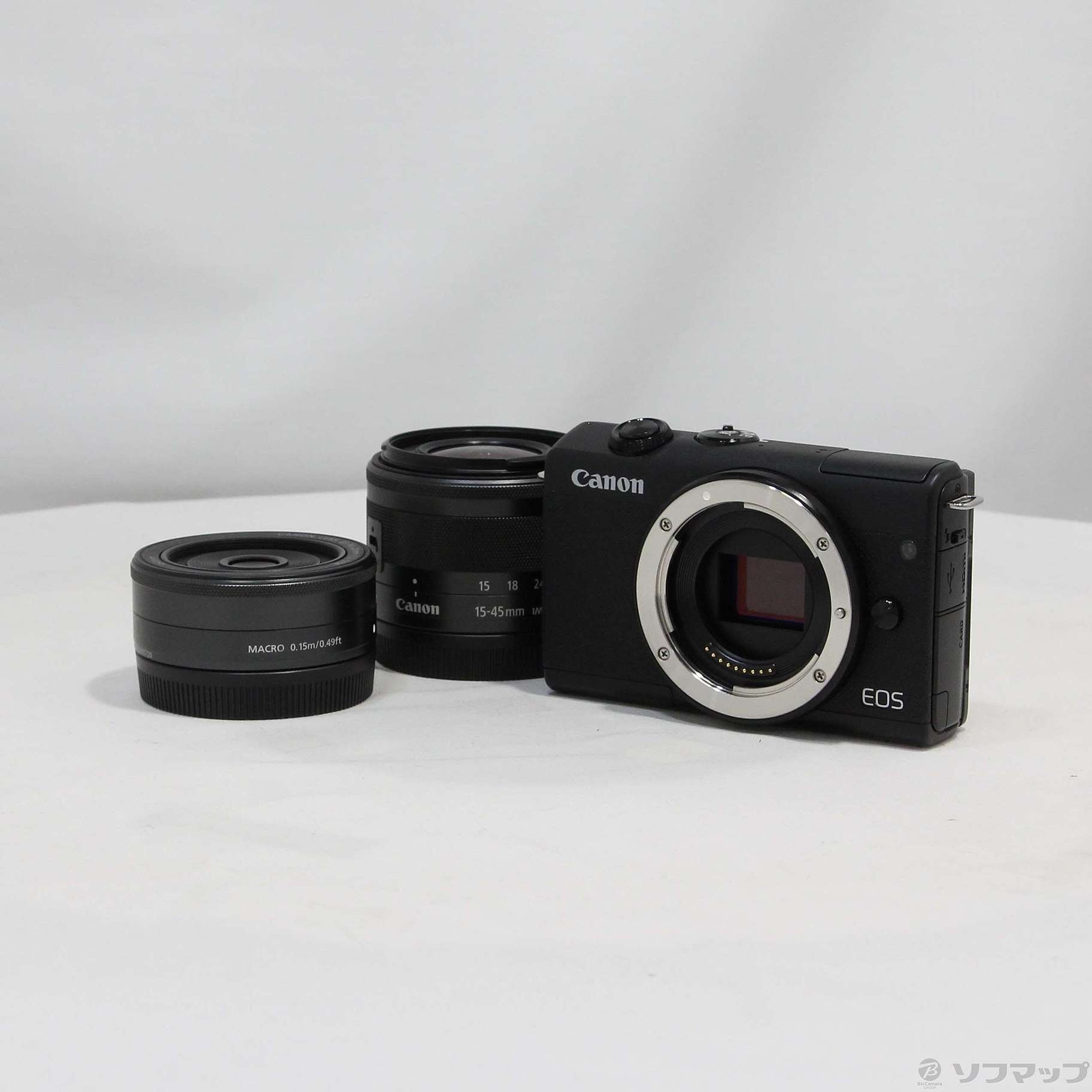 EOS M200 ダブルレンズキット ブラック