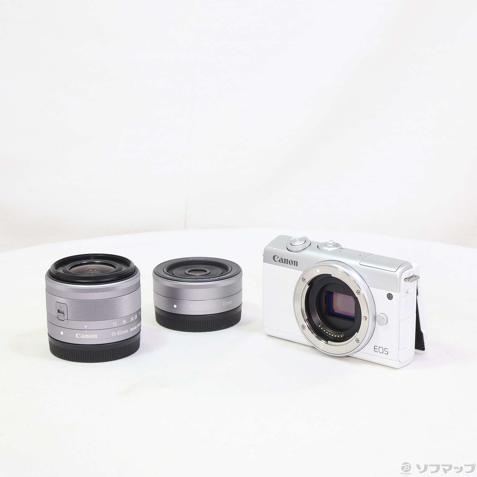 中古】Canon EOS M200 ダブルレンズキット [2133045012542] - 法人専用リコレ！|ソフマップの法人専用中古通販サイト