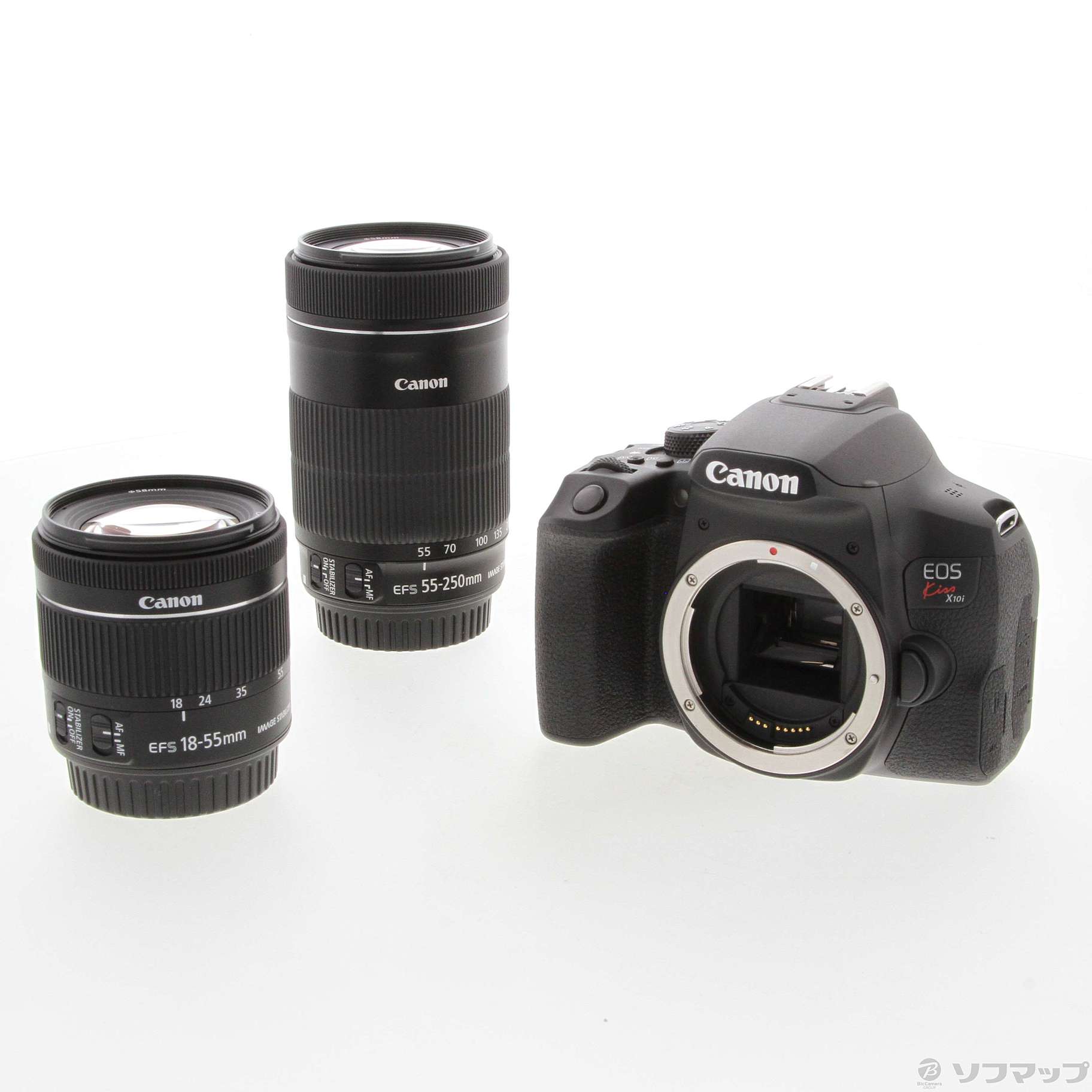 中古】EOS Kiss X10i ダブルズームキット [2133045012603] - リコレ