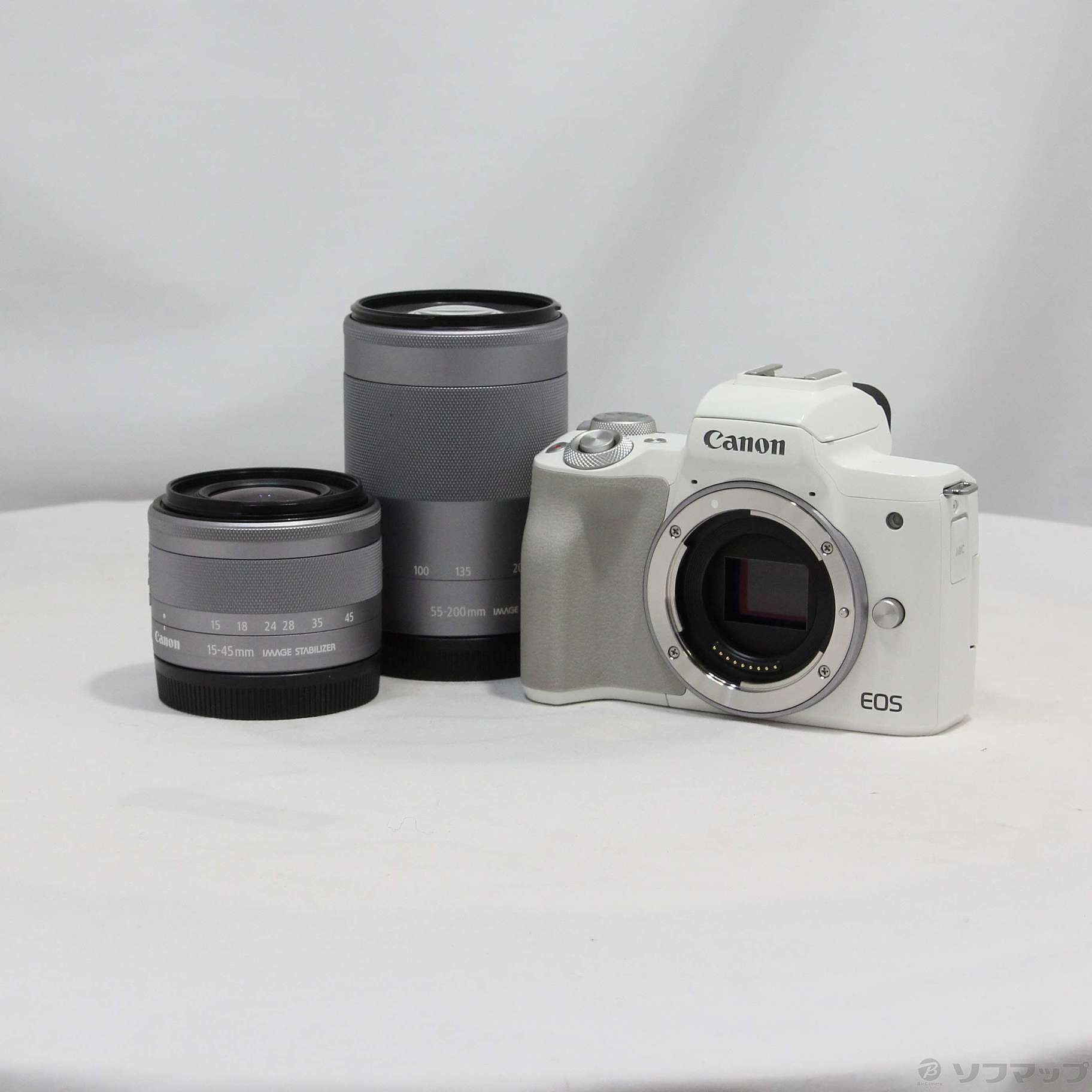 Canon EOS Kiss M2 ダブルズームキット ブラック 公式新製品 - rlbhg