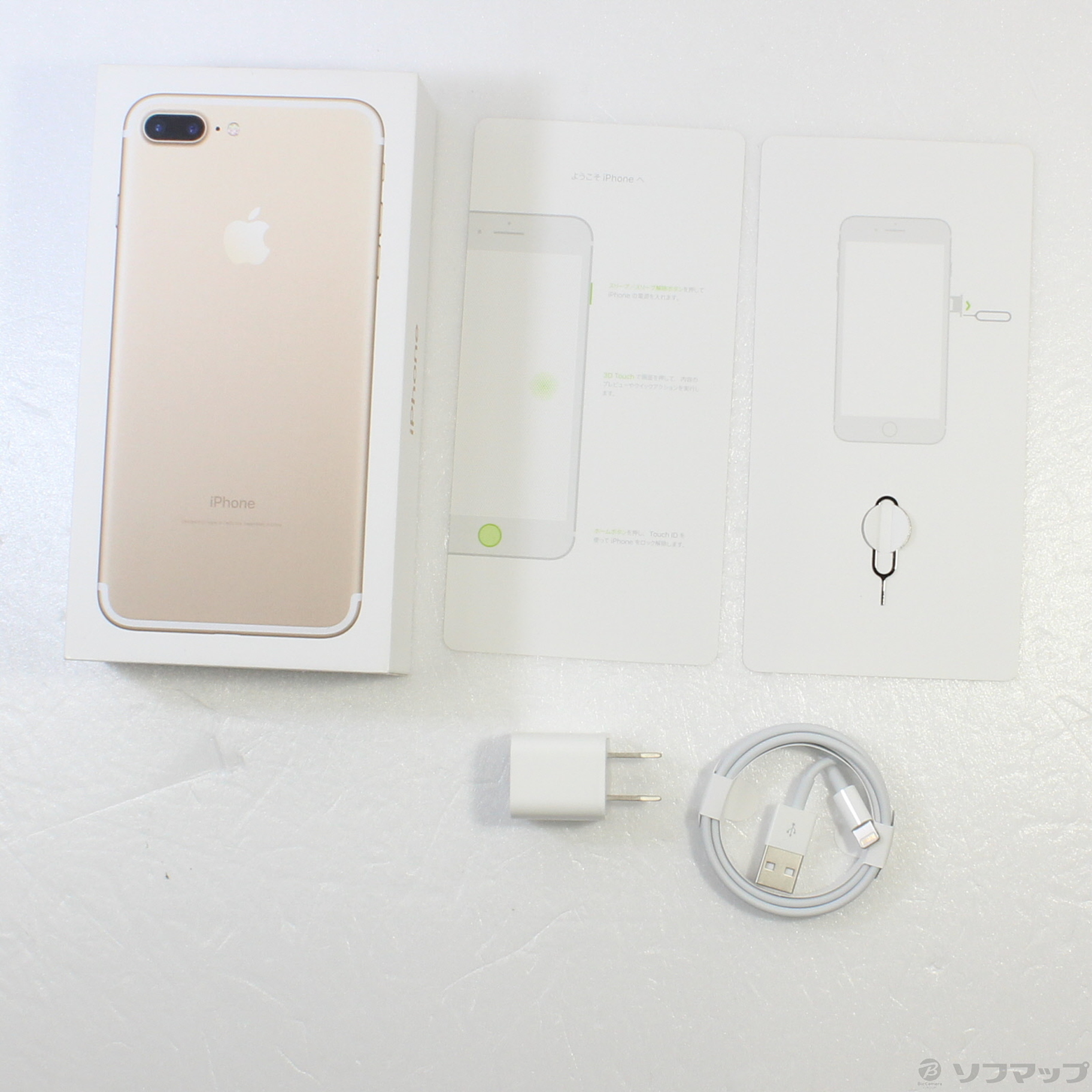 中古】iPhone7 Plus 32GB ゴールド MNRC2J／A SoftBank [2133045018506