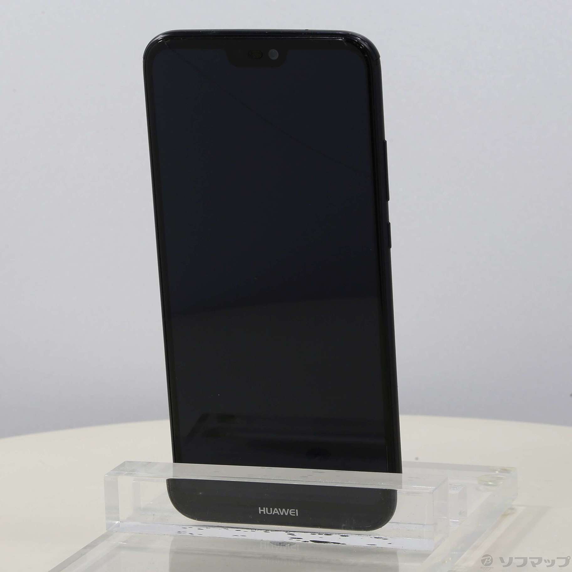 中古】HUAWEI P20 lite 32GB ミッドナイトブラック ANE-LX2J SIMフリー