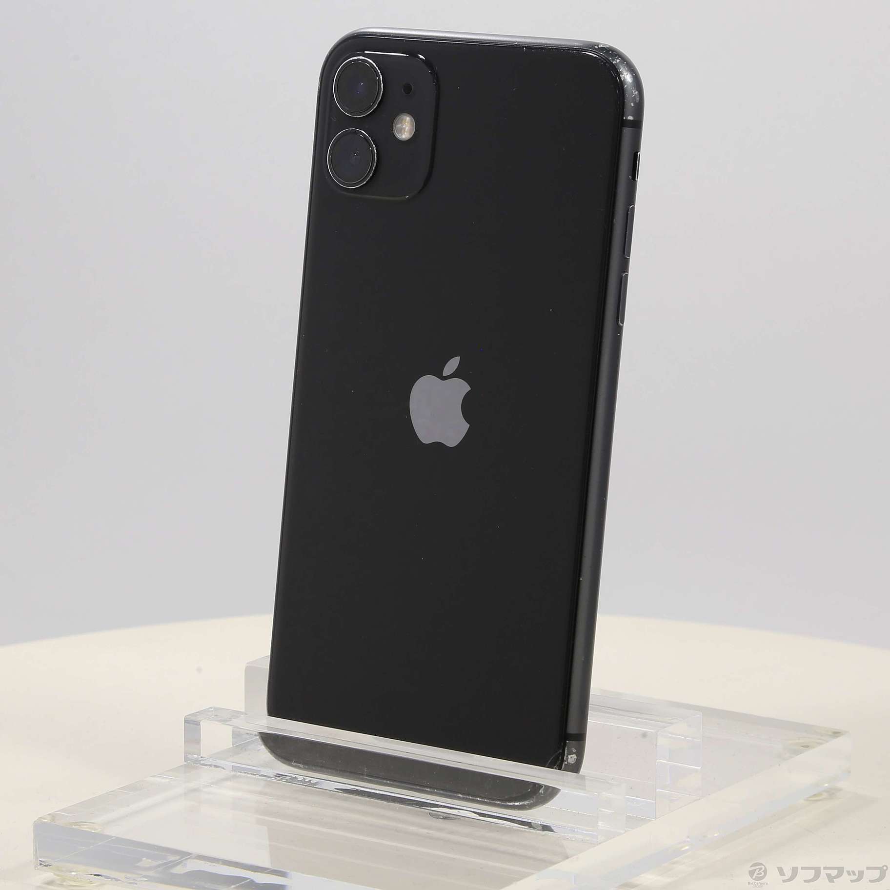 中古】iPhone11 64GB ブラック NWLT2J／A SIMフリー [2133045029120