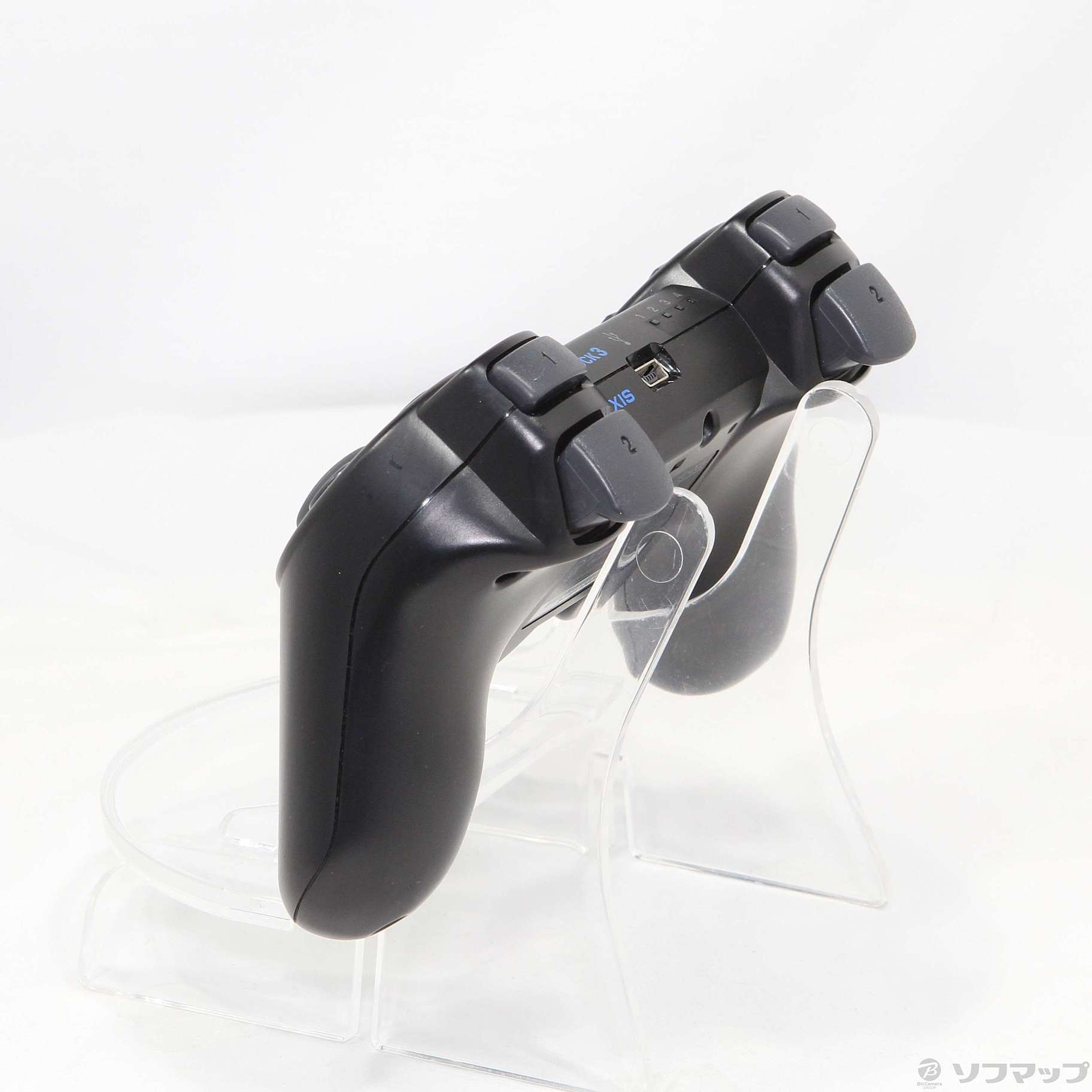 中古】ワイヤレスコントローラー DUALSHOCK3 クリアブラック 【PS3 