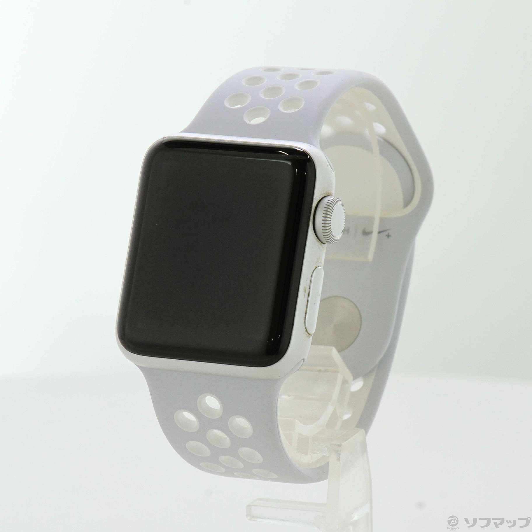 Apple Watch Series 2 Nike+ 38mm シルバーアルミニウムケース ピュアプラチナ／ホワイトNikeスポーツバンド