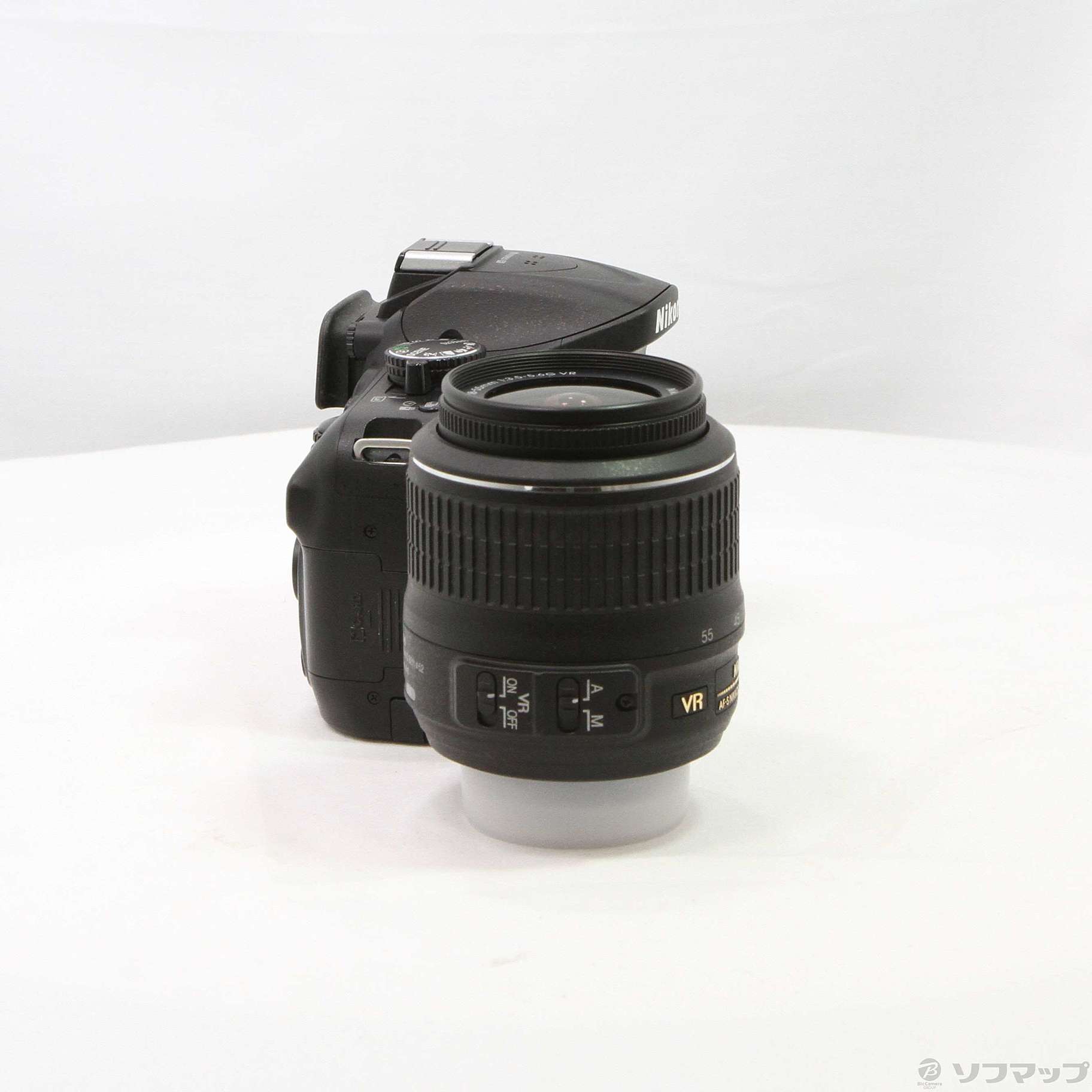 中古】NIKON D5200 18-55 VR レンズキット ブラック [2133045041139