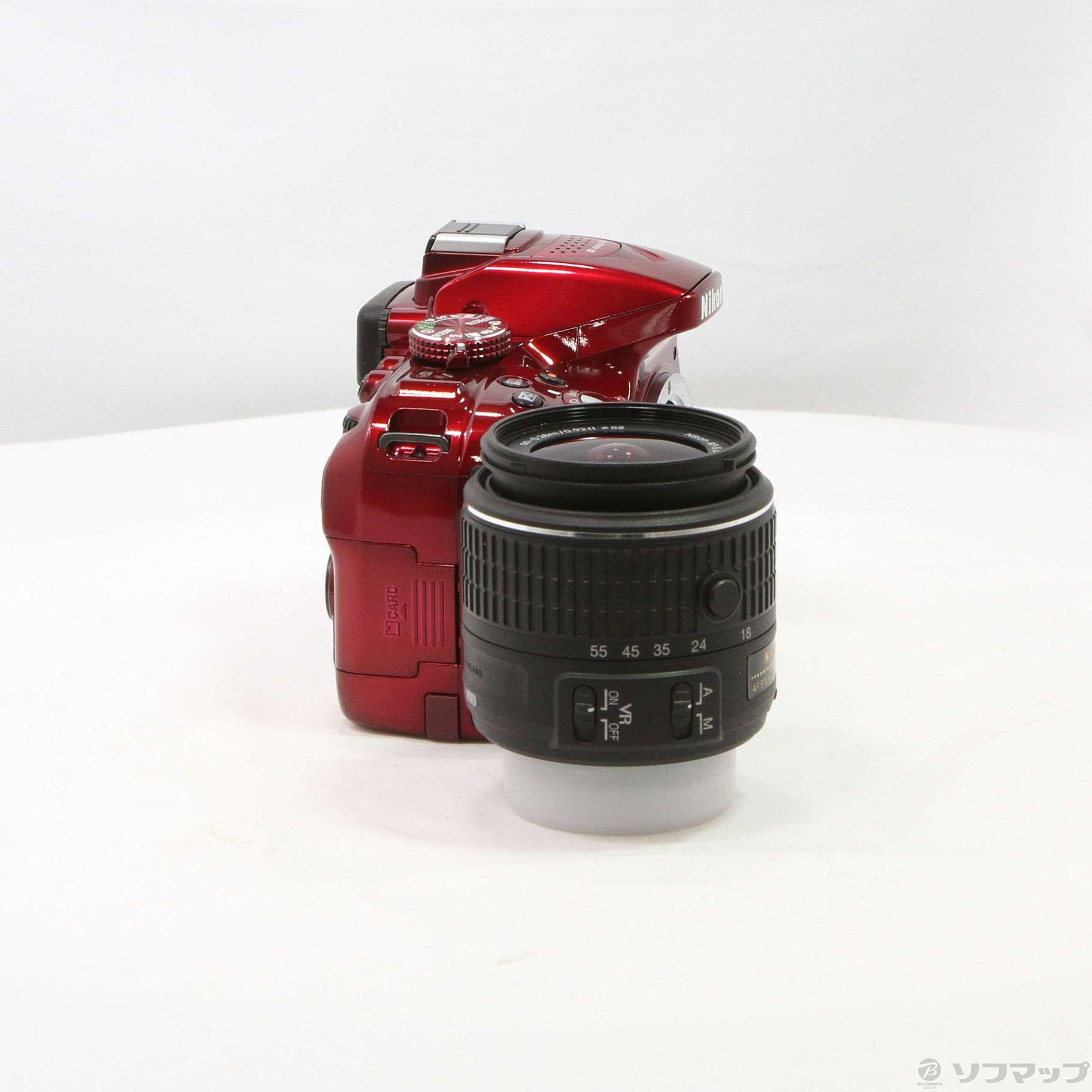 中古】NIKON D5300 18-55 VRII レンズキット レッド [2133045041160