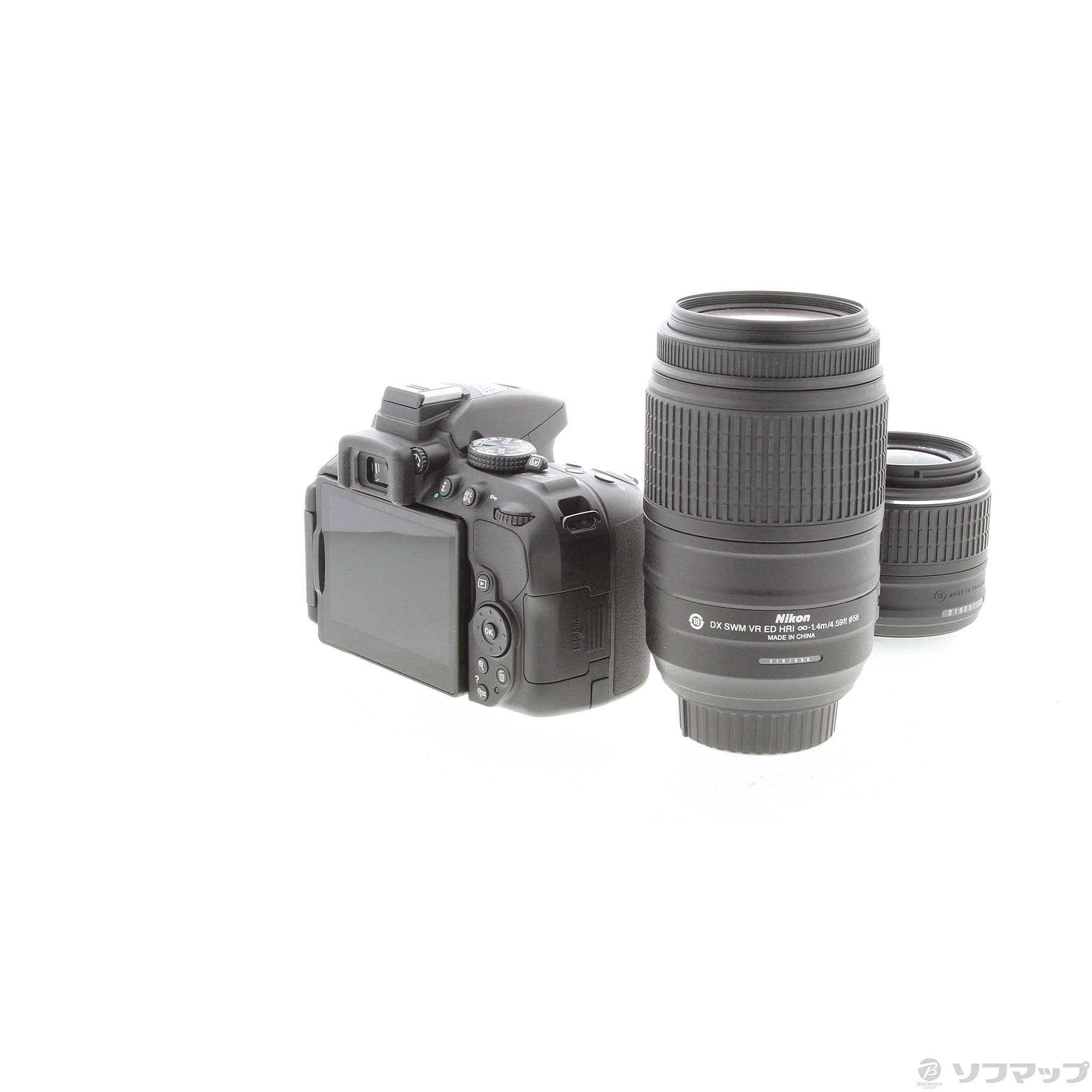 中古】NIKON D5300 ダブルズームキット ブラック ◇02/04(土)値下げ！ [2133045041177] -  リコレ！|ビックカメラグループ ソフマップの中古通販サイト