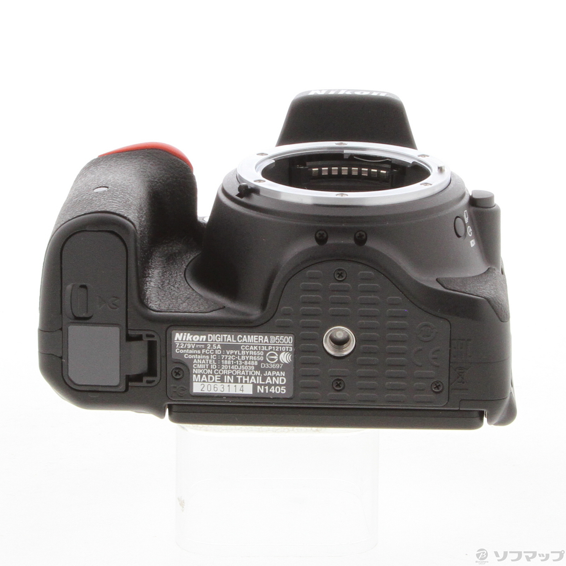 中古】NIKON D5500 ダブルズームキット ブラック [2133045041214
