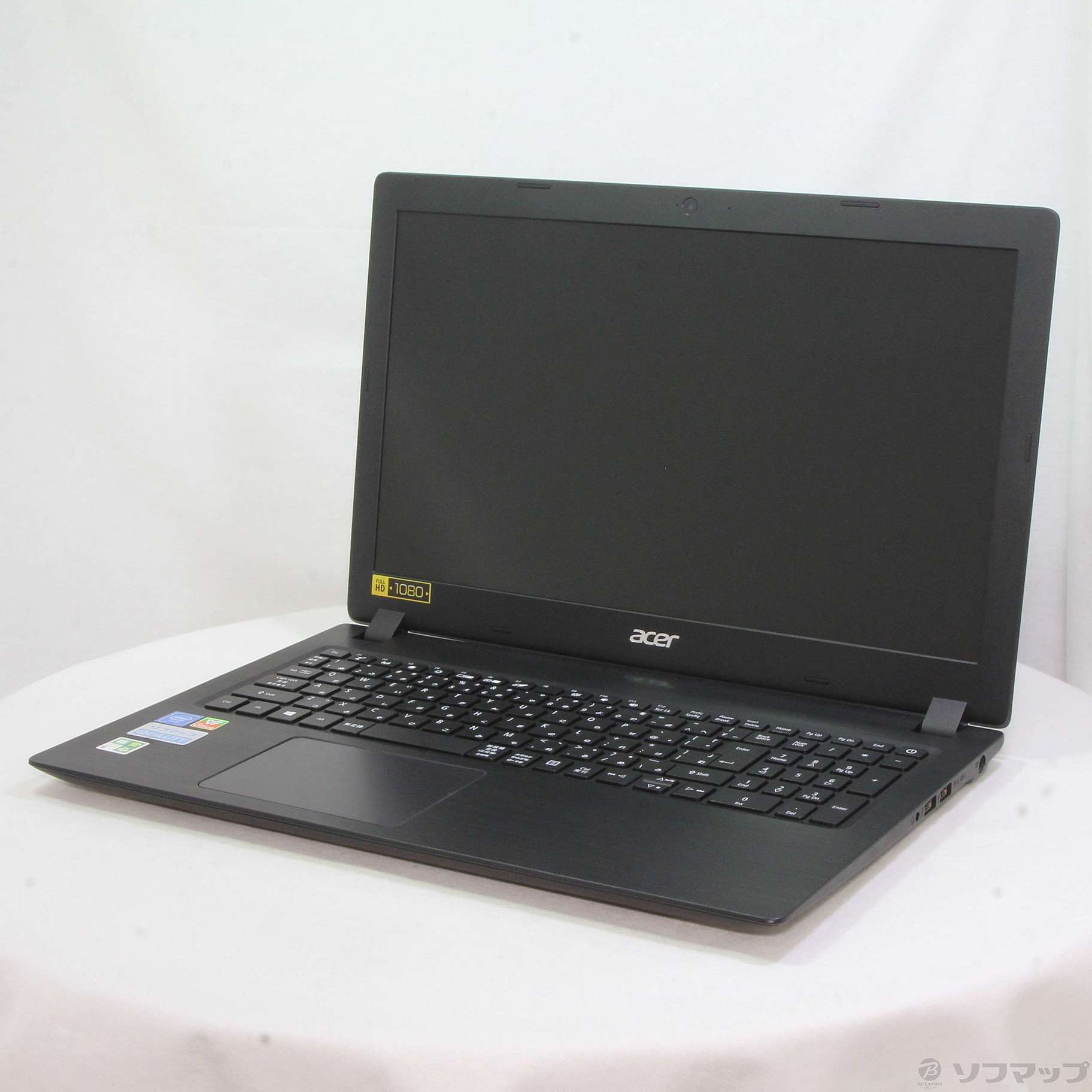 中古】格安安心パソコン Aspire 3 A315-32-N14U／K シェールブラック 