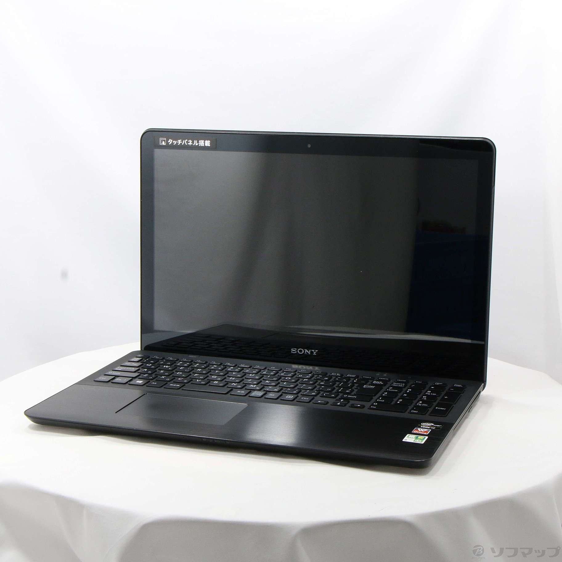 中古】格安安心パソコン VAIO Fit 15 SVF15A18CJB ブラック