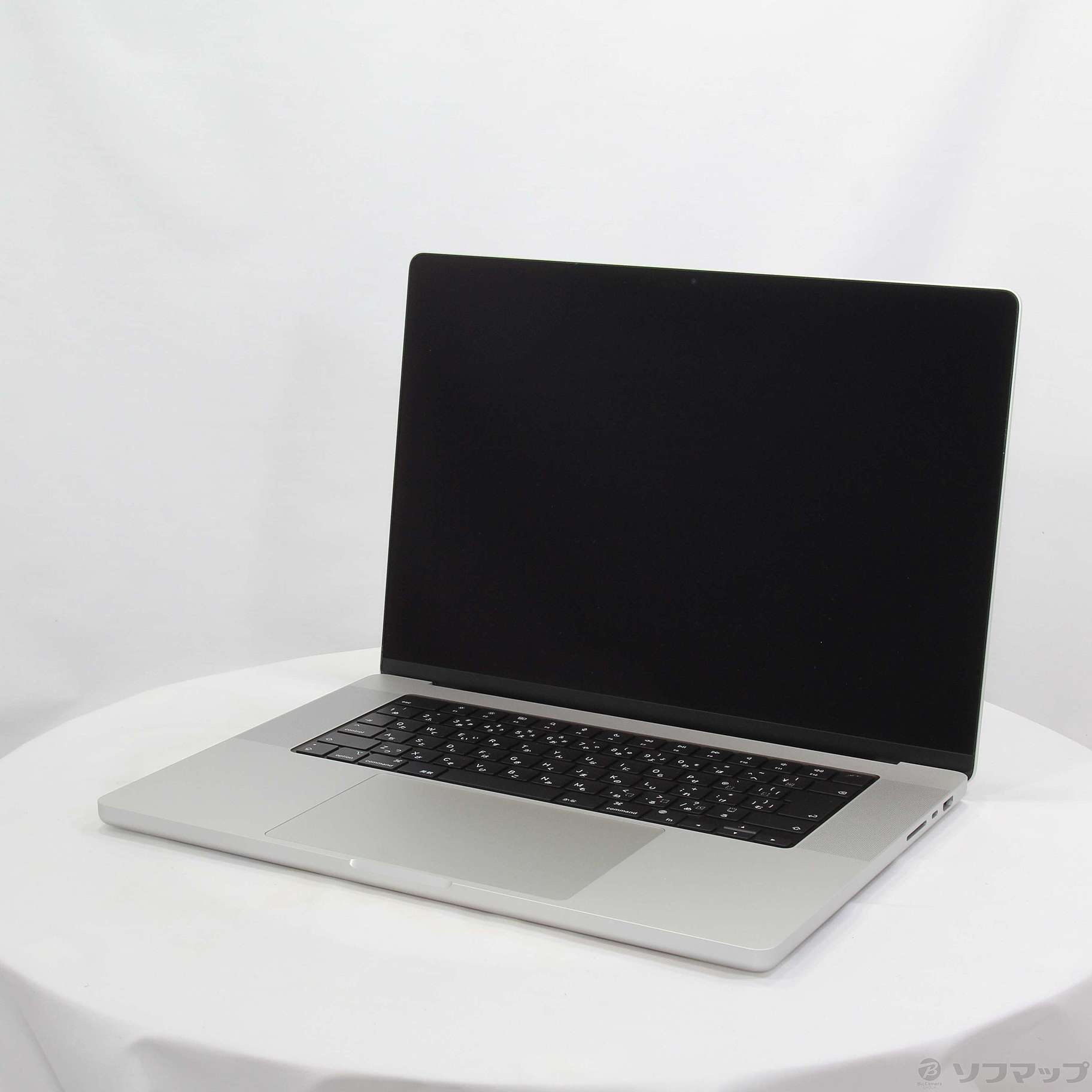 MacBook Pro 16.2-inch Late 2021 MK1E3J／A Apple M1 Pro 10コアCPU_16コアGPU 16GB  SSD512GB シルバー 〔12.6 Monterey〕