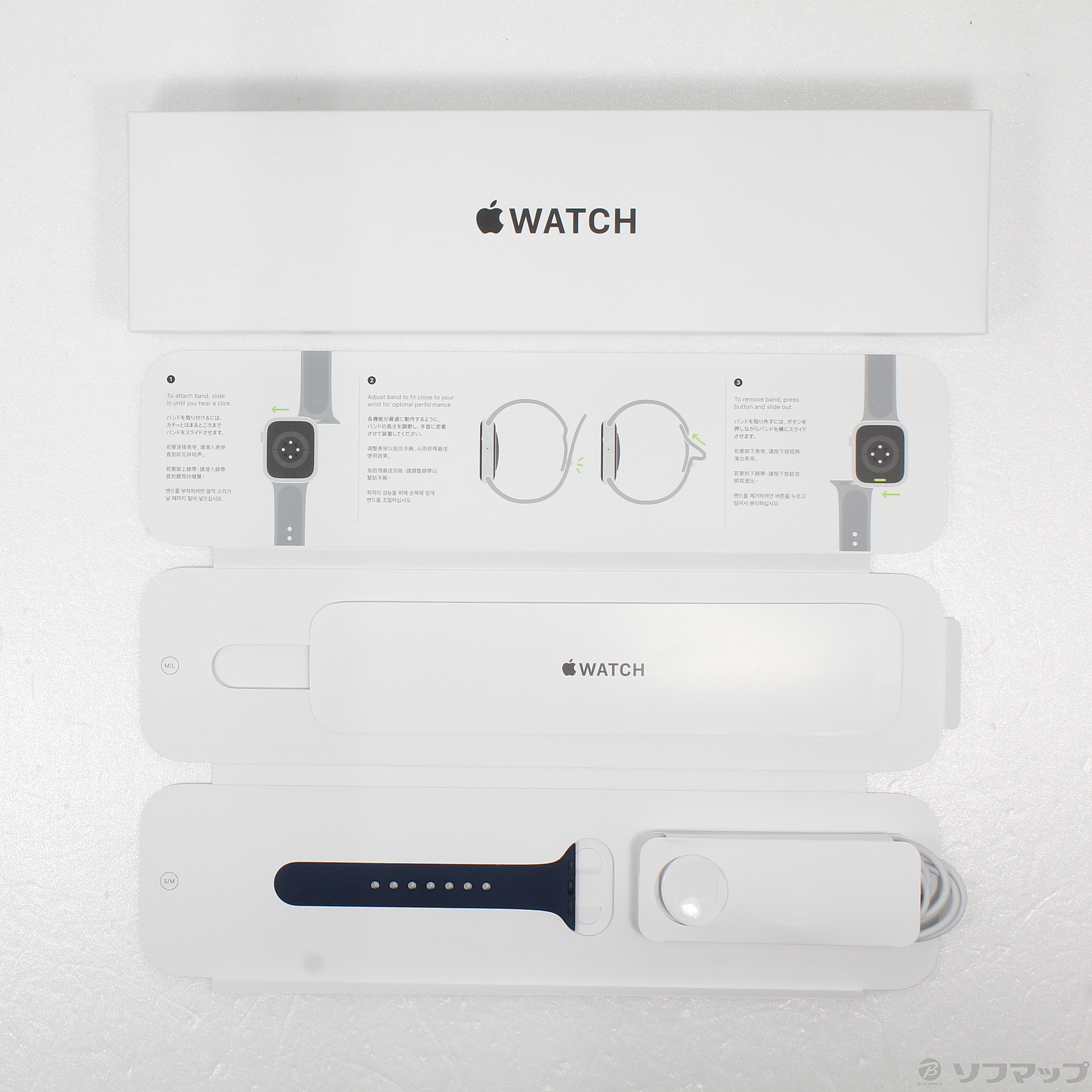 中古】Apple Watch SE 第1世代 GPS 40mm シルバーアルミニウムケース 