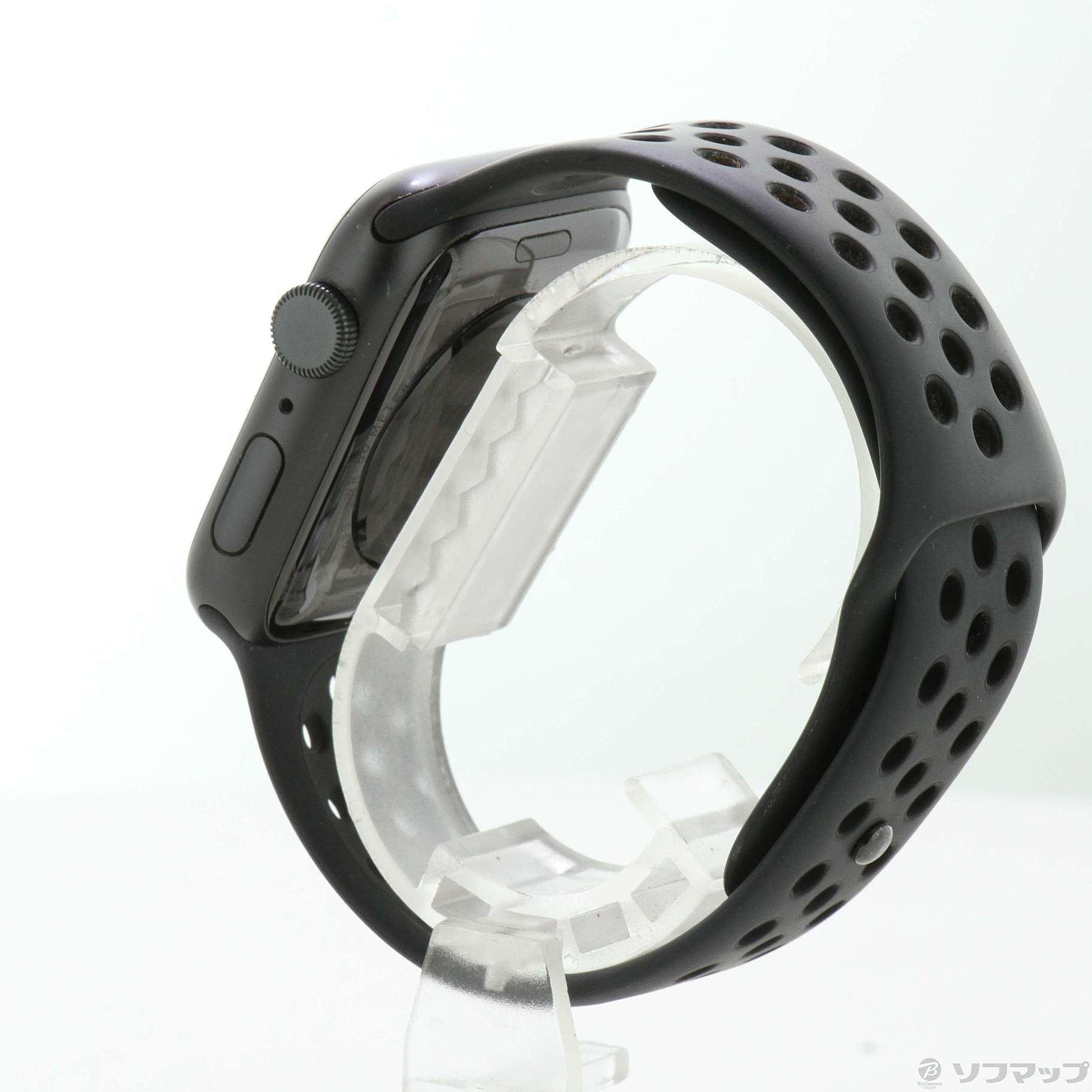 〔中古品〕 Apple Watch SE 第1世代 Nike GPS 44mm スペースグレイアルミニウムケース  アンスラサイト／ブラックNikeスポーツバンド