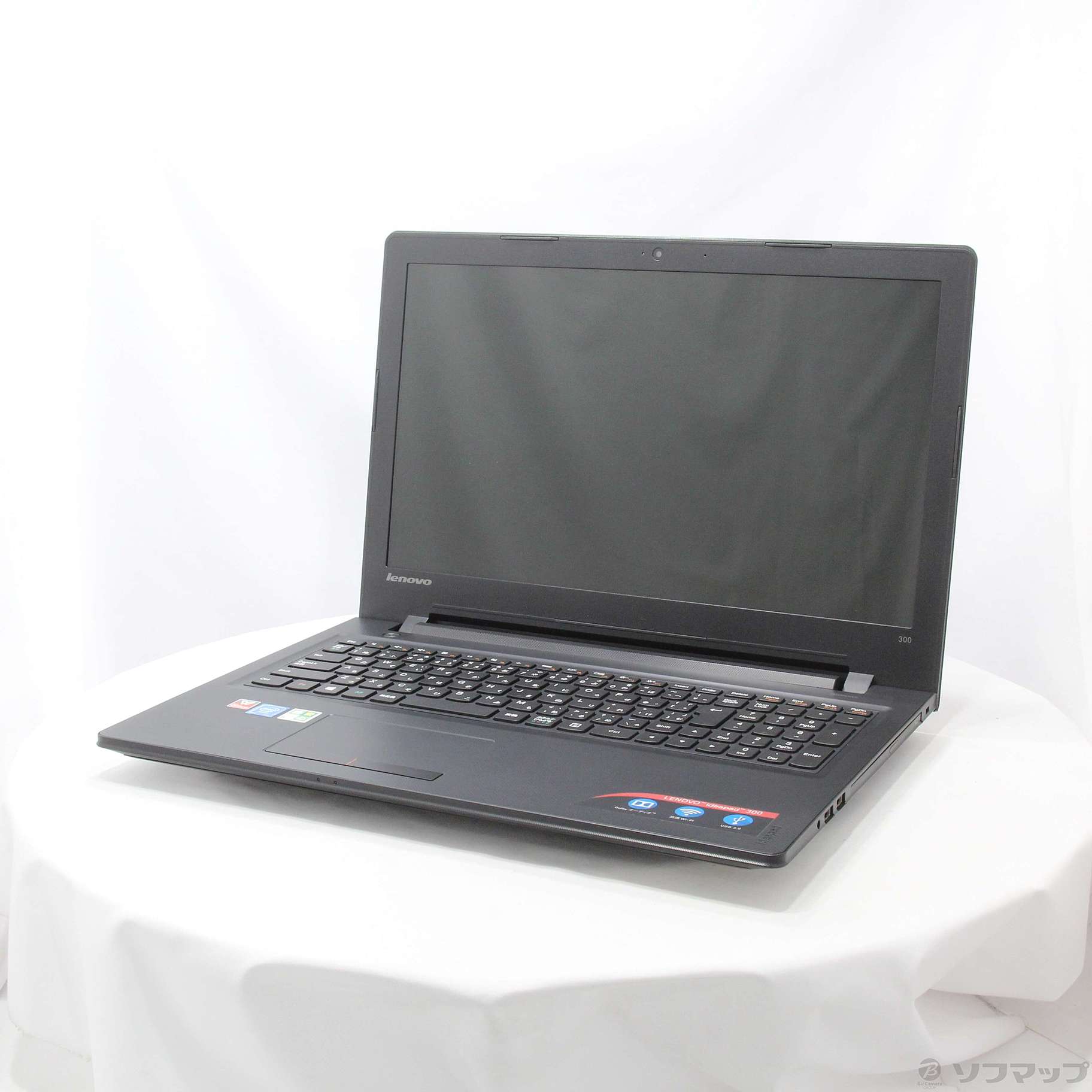 中古】格安安心パソコン ideapad 300 80M300NHJP エボニーブラック