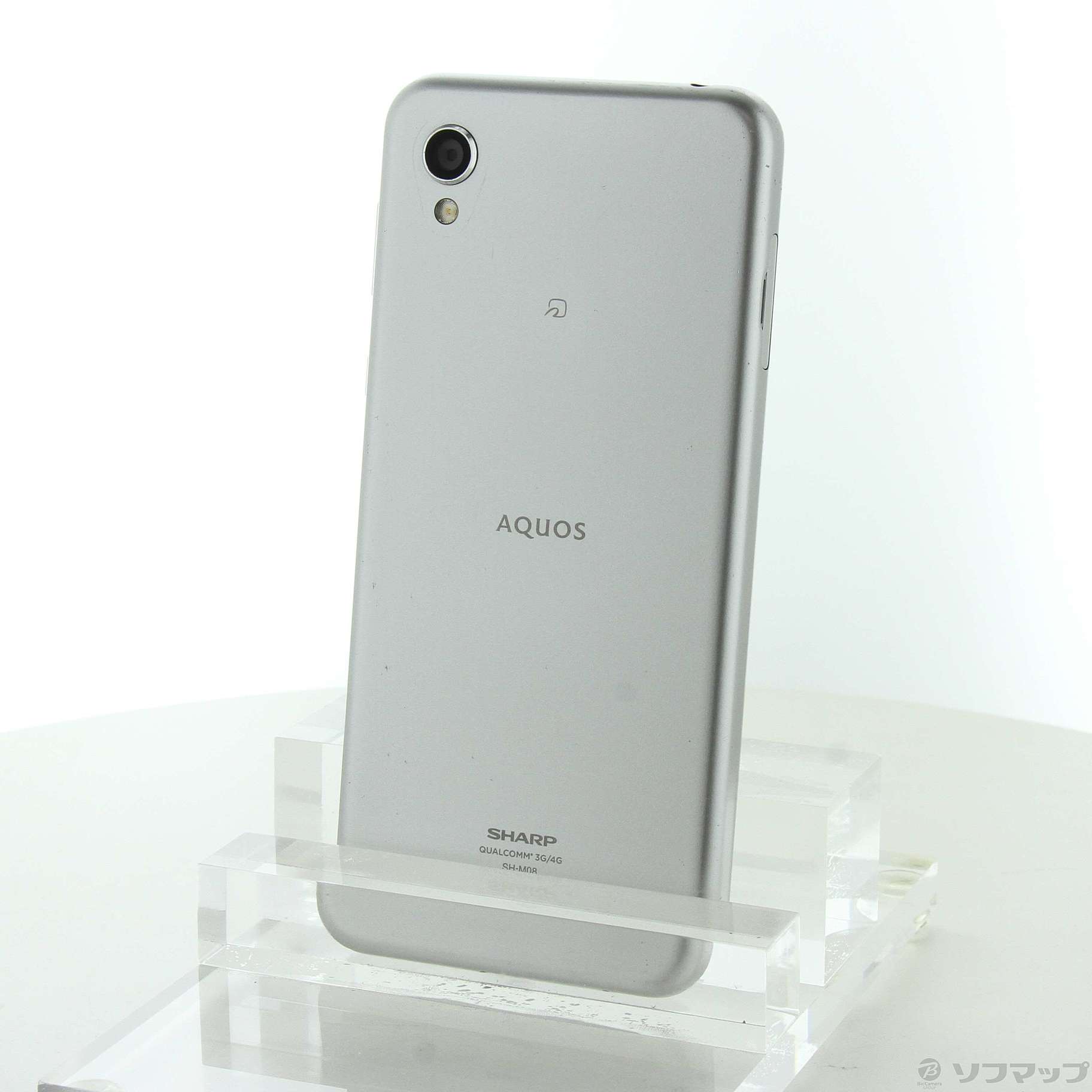 中古】AQUOS sense2 32GB ホワイトシルバー SH-M08 SIMフリー