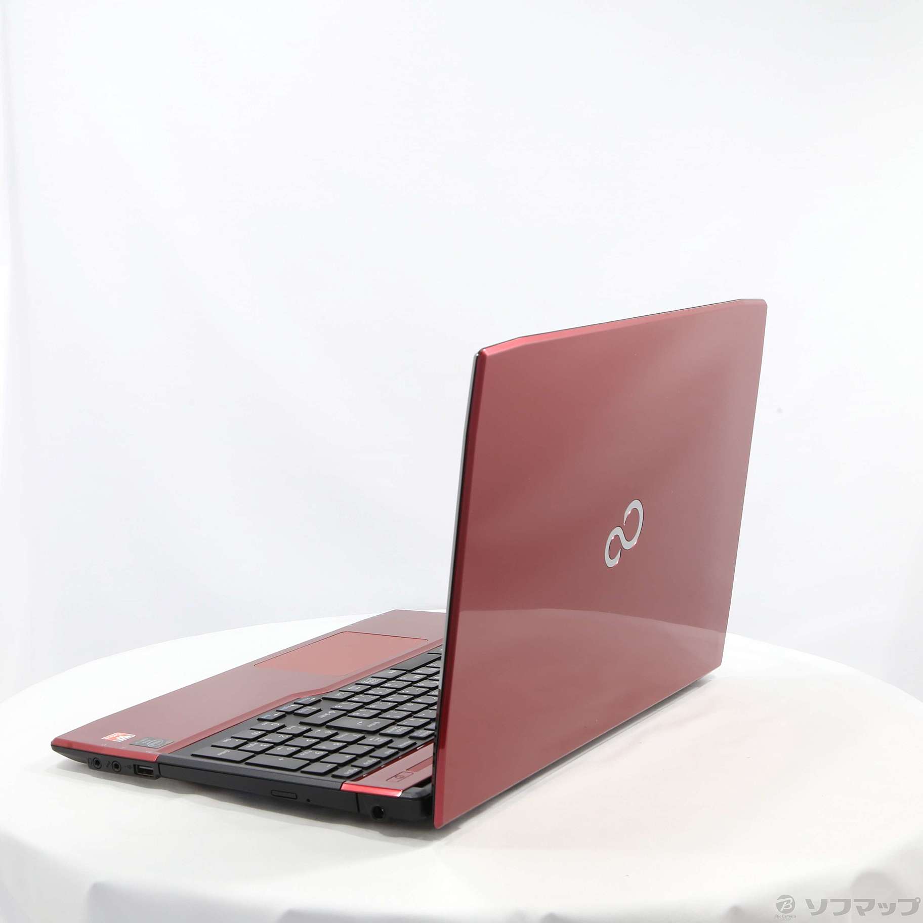 中古】LIFEBOOK AH53／M FMVA53MR ルビーレッド [2133045064541