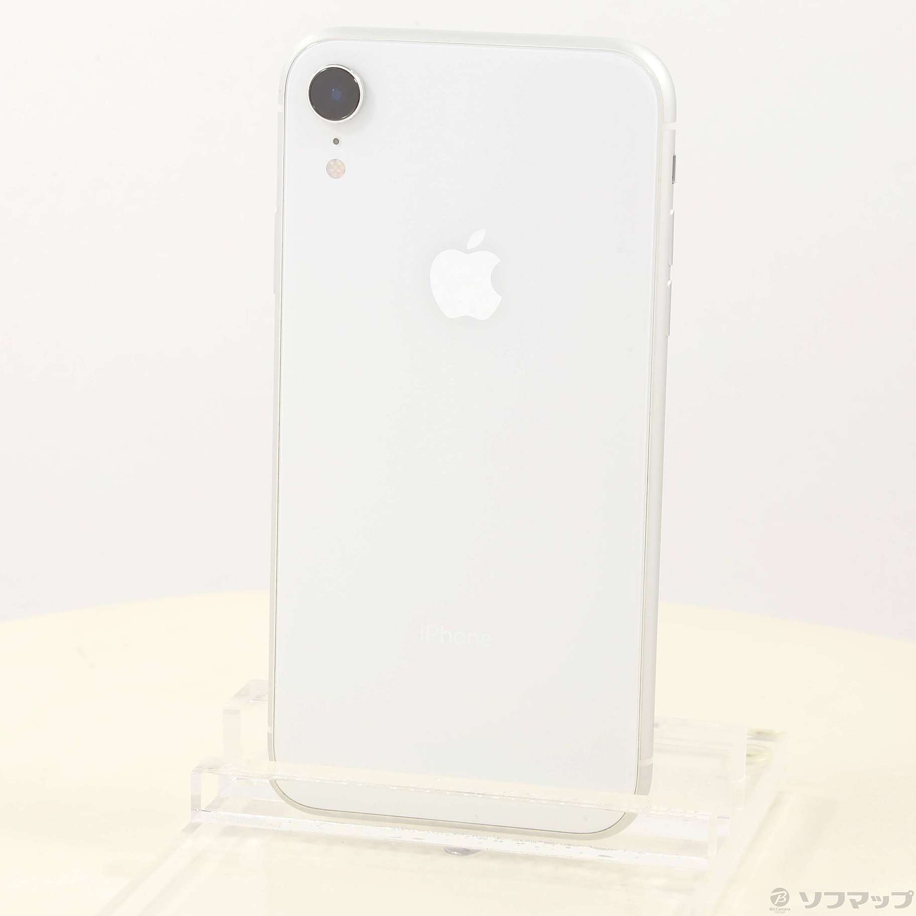 iPhone XR 128GB white SoftBankスマートフォン/携帯電話