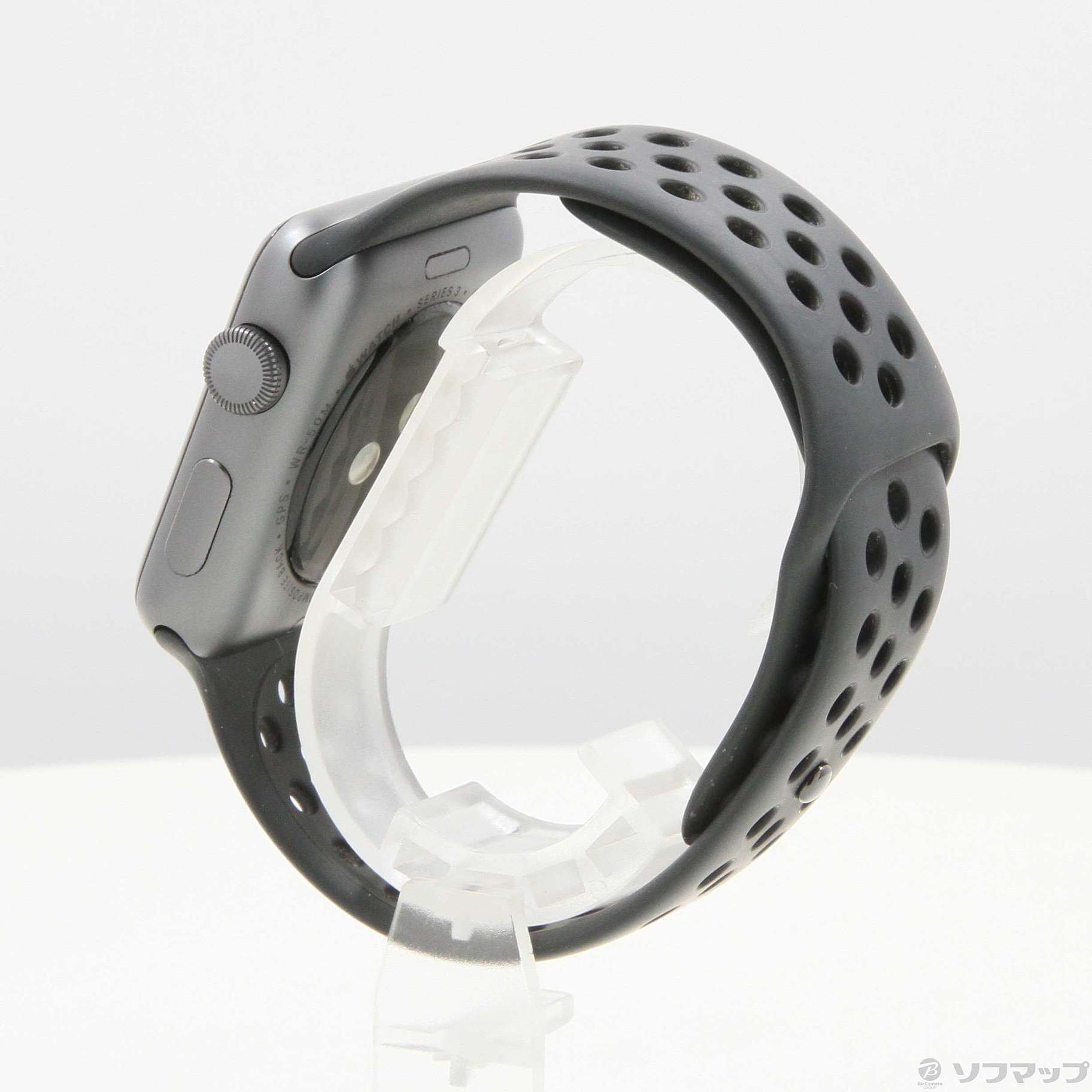 中古】Apple Watch Series 3 Nike+ GPS 42mm スペースグレイ