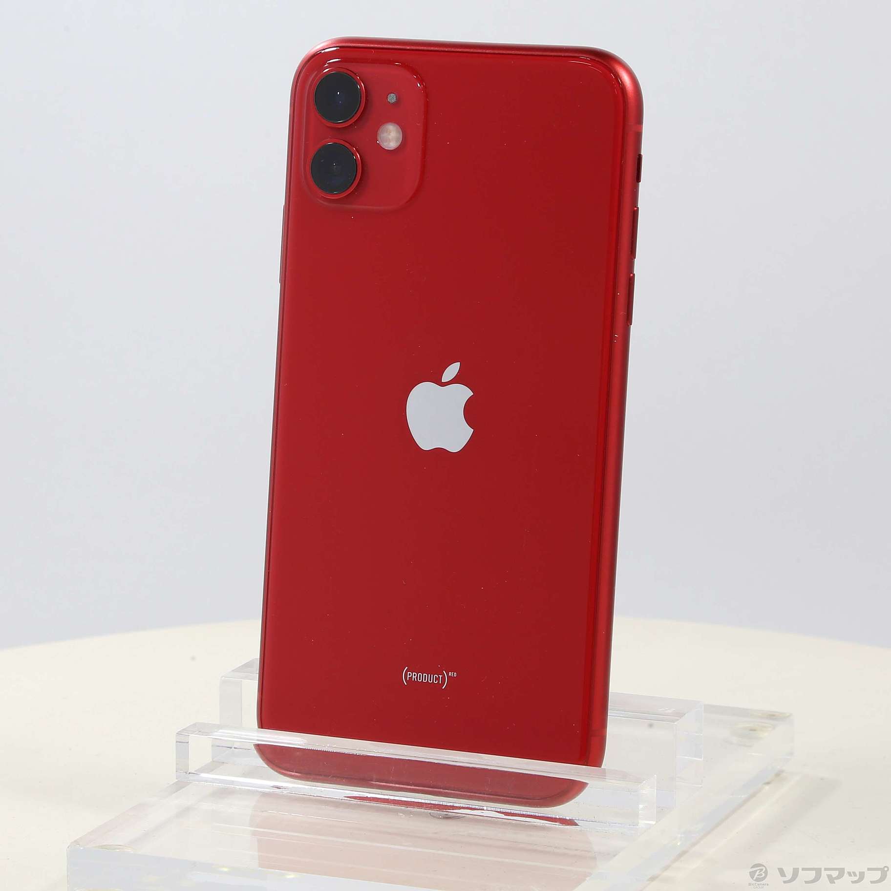 中古】iPhone11 128GB プロダクトレッド MWM32J／A SIMフリー