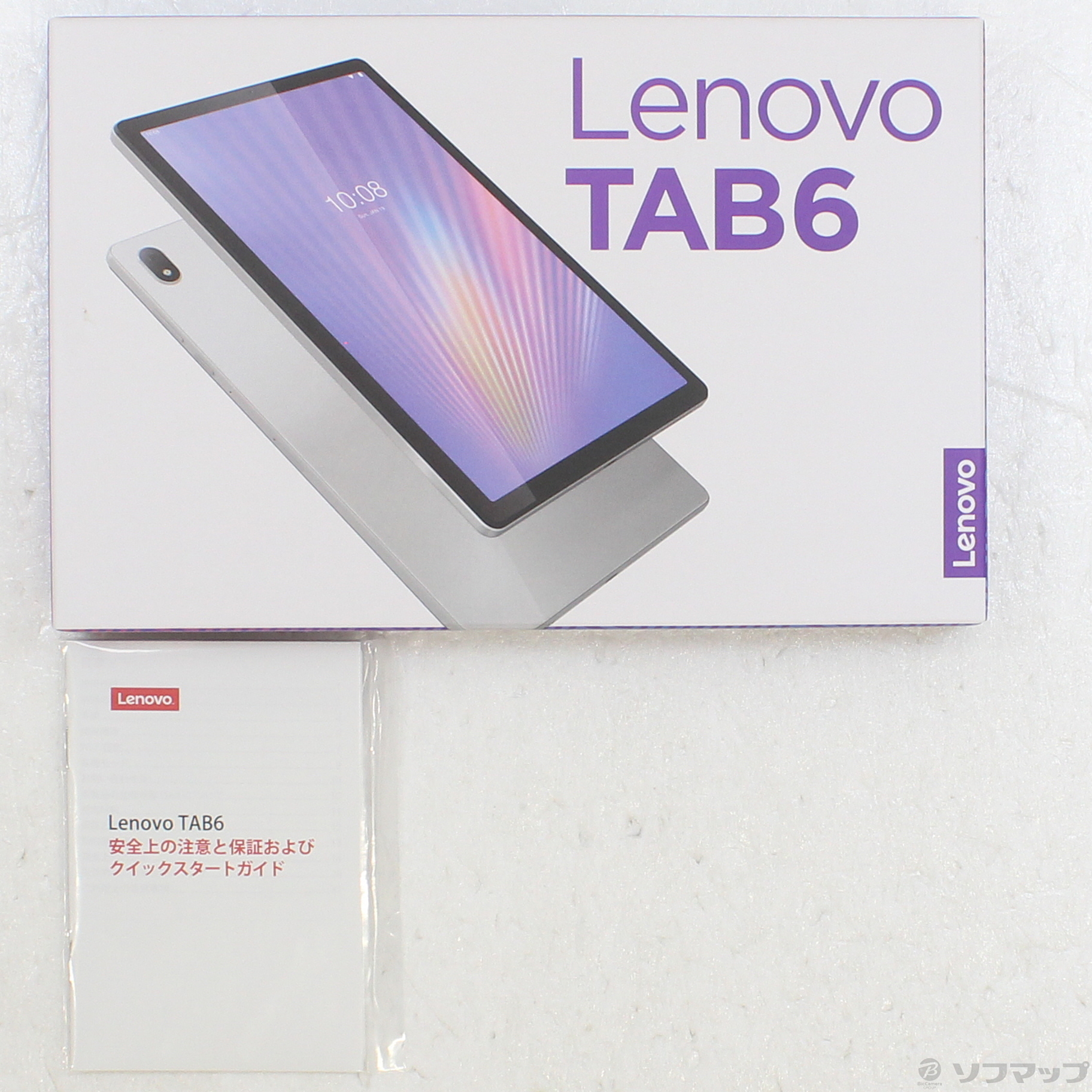 Lenovo TAB6 ムーンホワイト-