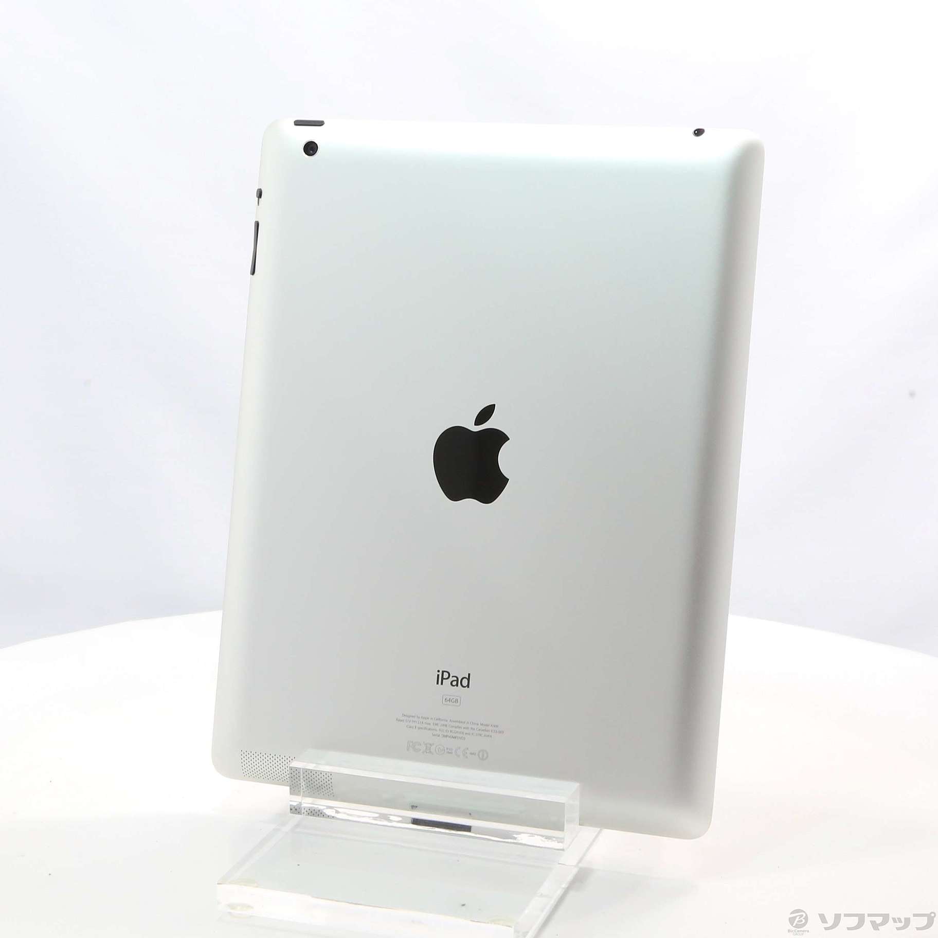 中古】iPad 第3世代 64GB ホワイト MD330J／A Wi-Fi [2133045096061] - リコレ！|ビックカメラグループ  ソフマップの中古通販サイト