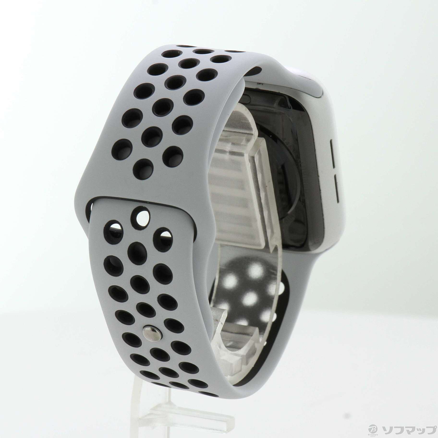 Apple Watch SE 第1世代 Nike GPS 44mm シルバーアルミニウムケース ピュアプラチナム／ブラックNikeスポーツバンド