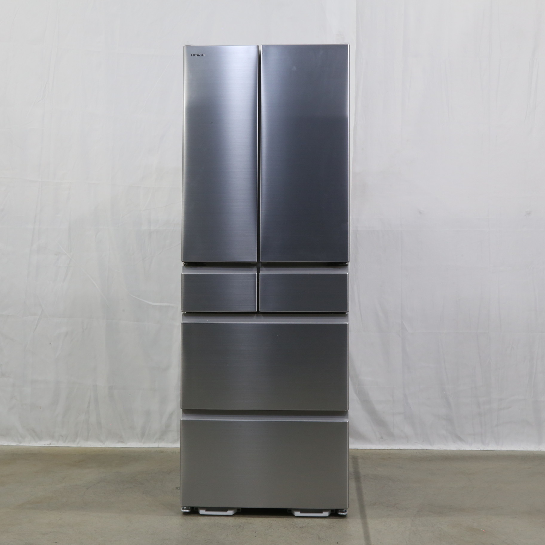 日立 冷蔵庫 フレンチドア 定格内容積540L R-HWC54T W - キッチン家電