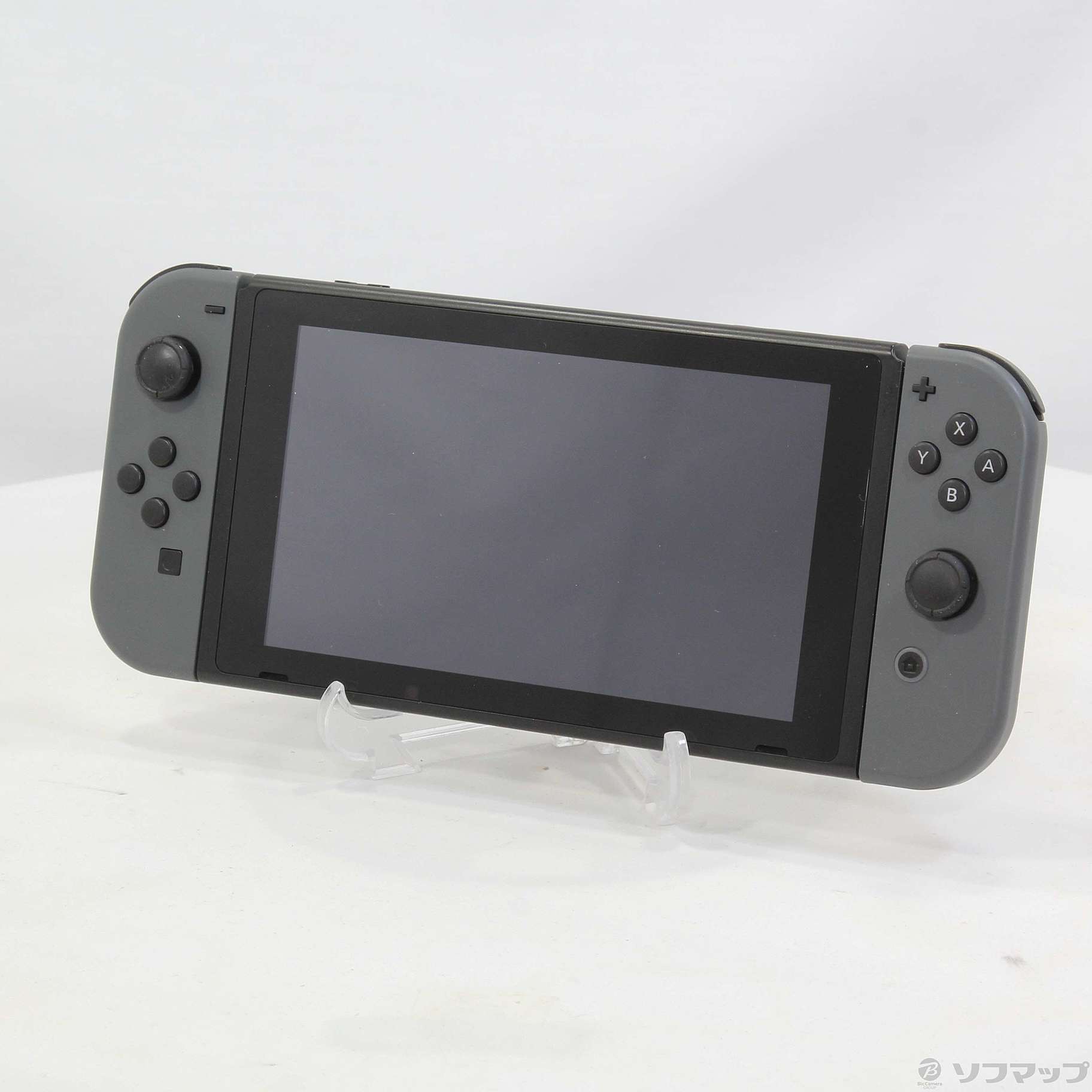 中古】Nintendo Switch Joy-Con (L) ／ (R) グレー (2019年8月モデル 