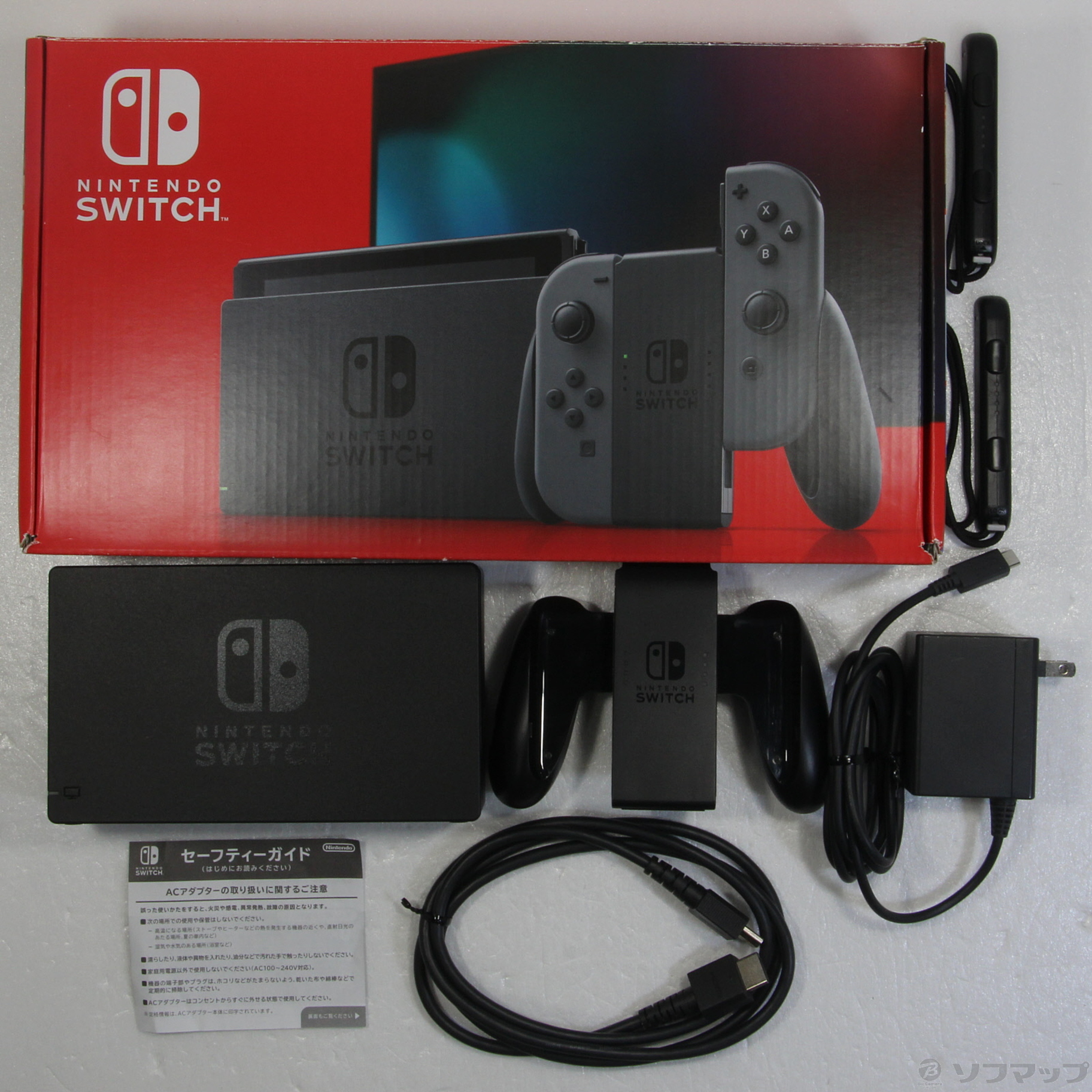 Nintendo Switch Joy-Con (L) ／ (R) グレー (2019年8月モデル)