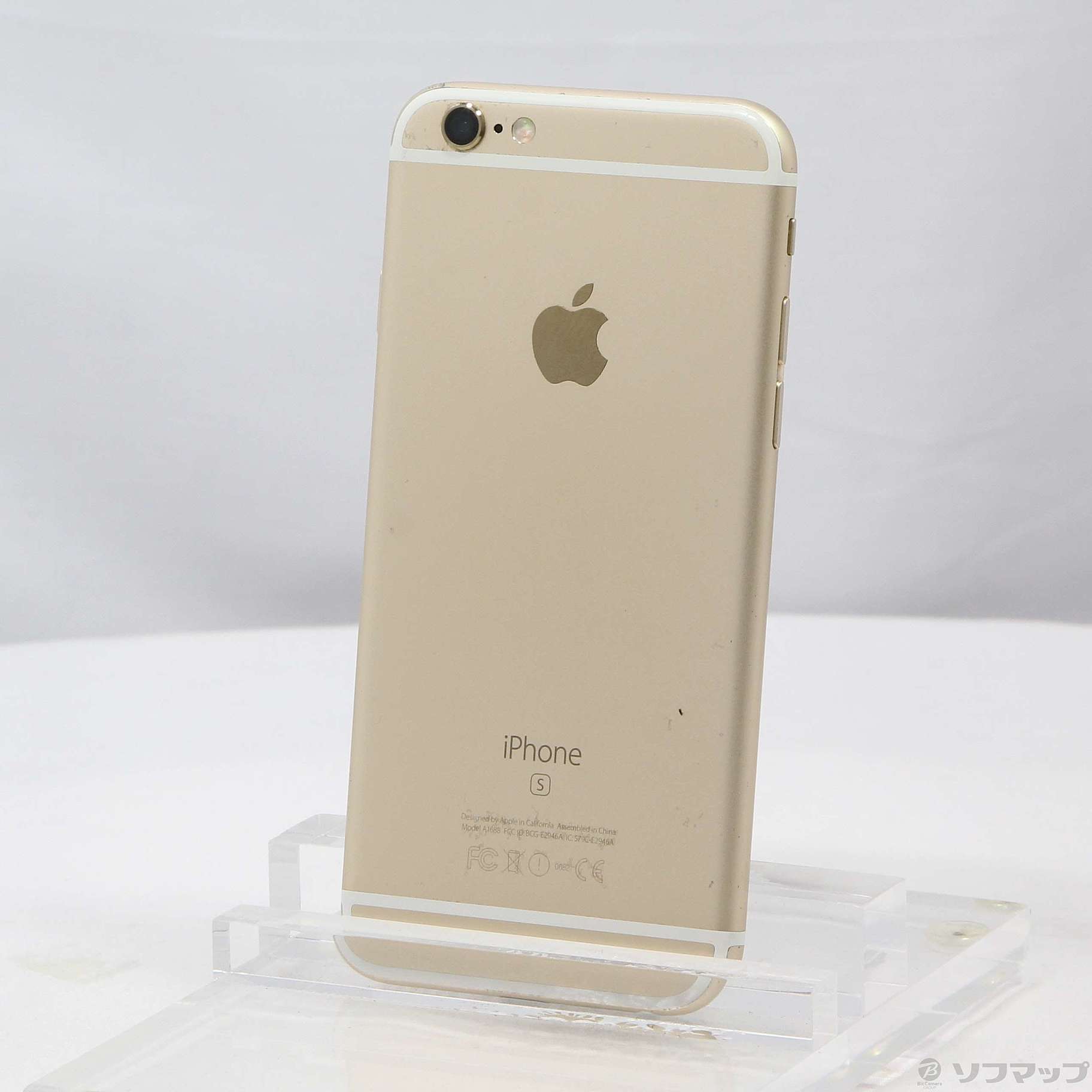 【・美品】iPhone 6S 64GB Au Gold ゴールド