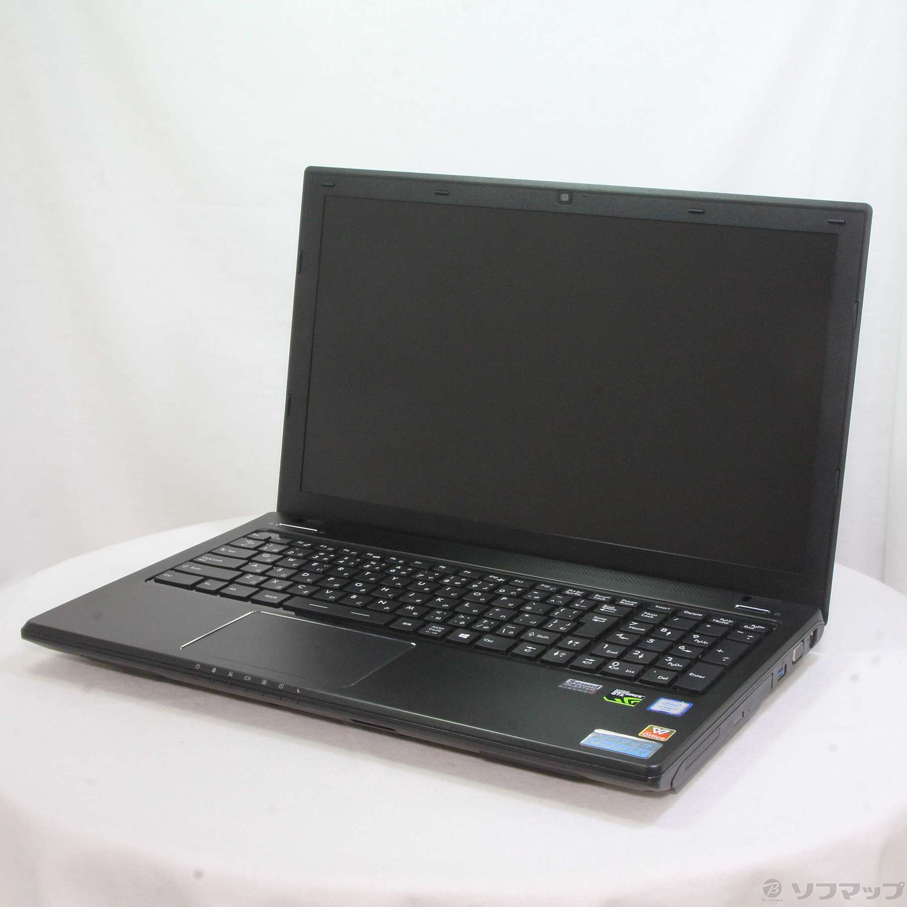 中古ゲーミングノートPC ドスパラ GALLERIA QSF960HE core i7-6700HQ/爆速SSD256GB+HDD1TB/メモリ16GB/15.6インチ/GTX960M/DVDマルチ/Win11 中古 Dospara GALLERIA QSF960HE ゲーミング ノート PC 15.6型 FHD i7