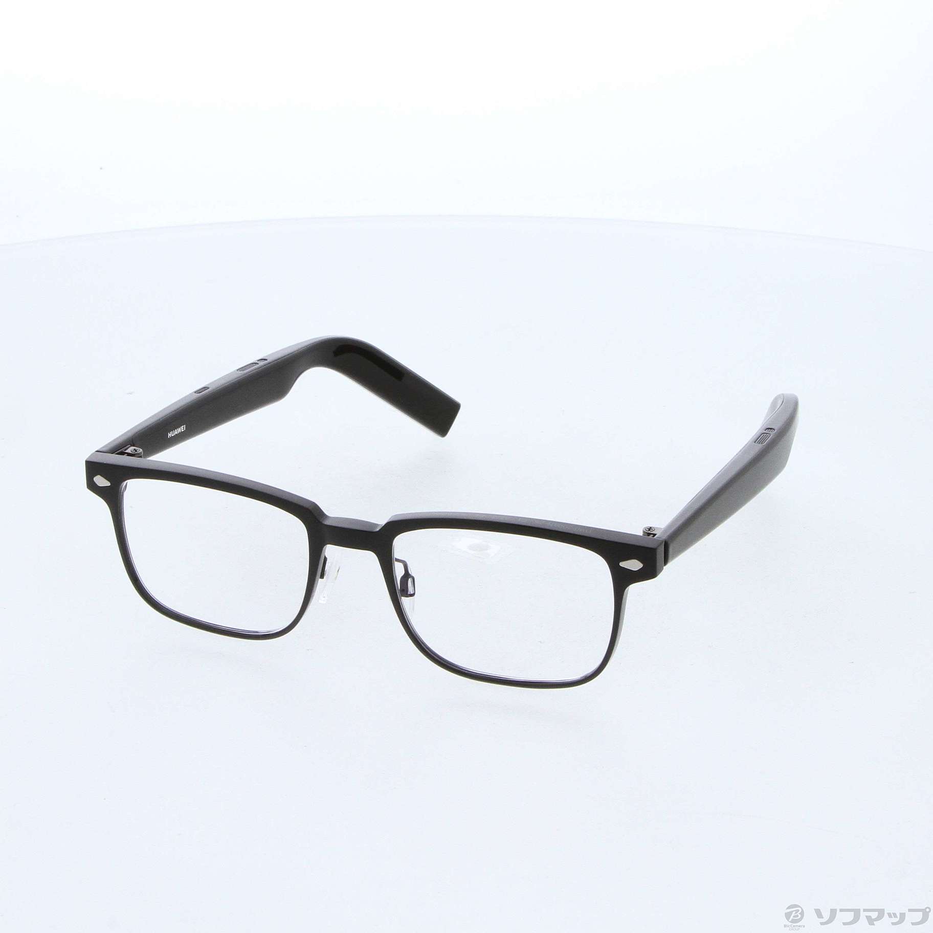 中古】HUAWEI Eyewear ウェリントン型 ハーフリム スマートオーディオ