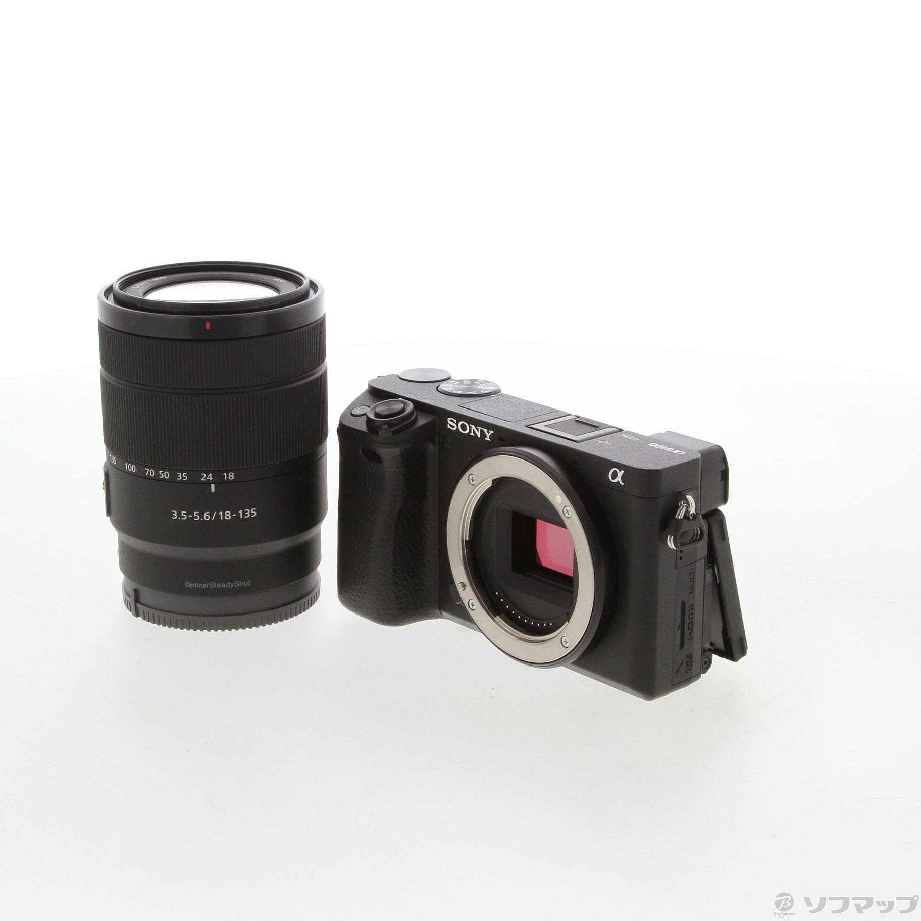 中古】α6400 ILCE-6400M 高倍率ズームレンズキット ブラック