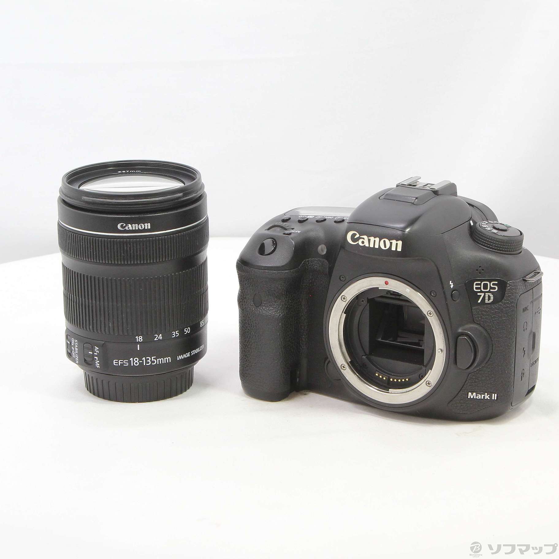 中古】EOS 7D MarkII EF-S18-135 IS STM レンズキット [2133045167181