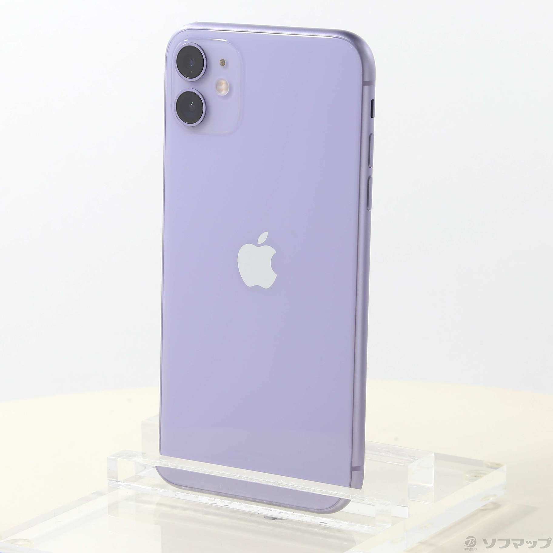 中古】iPhone11 128GB パープル MWM52J／A SIMフリー ◇01/16(月)新