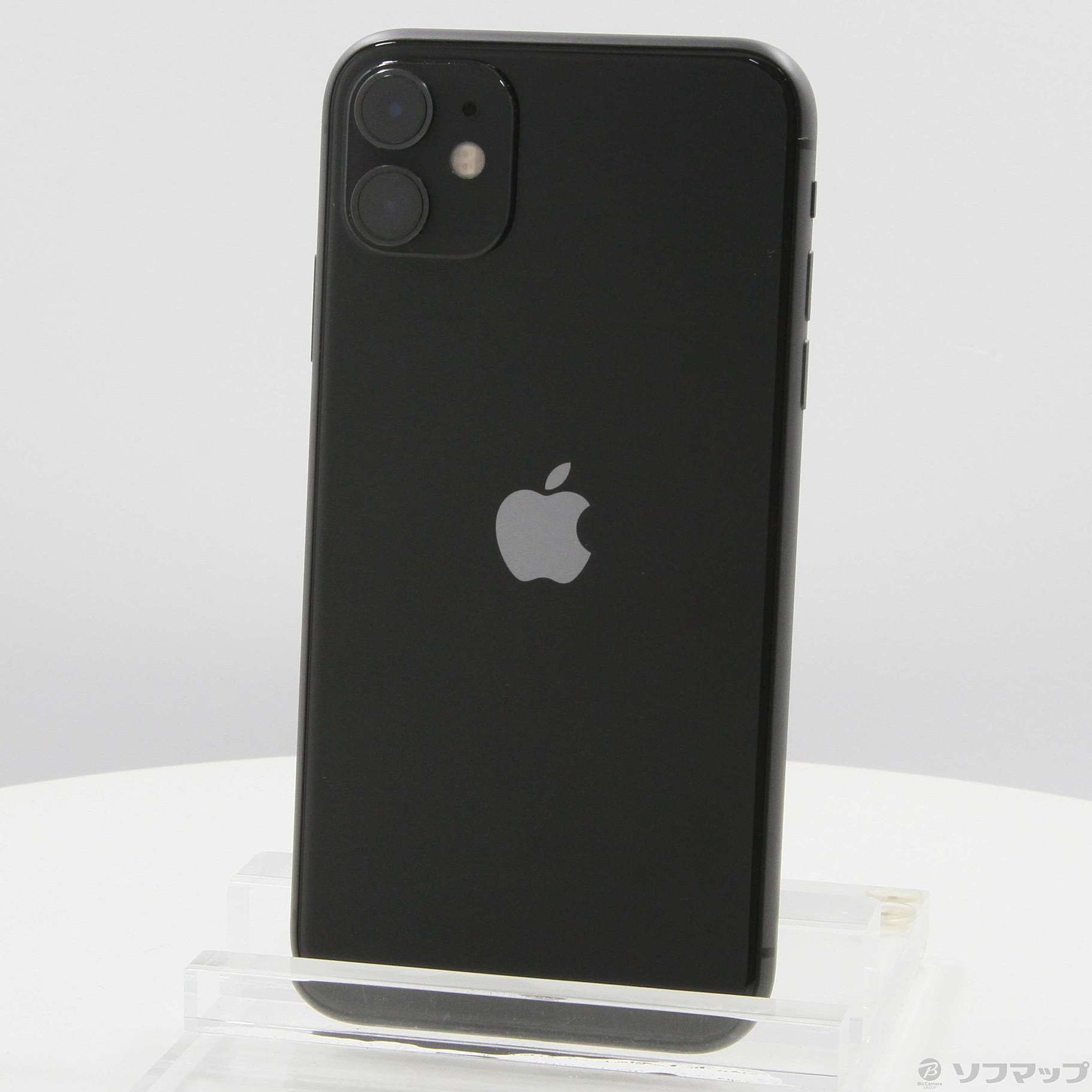 中古】iPhone11 128GB ブラック MWM02J／A SIMフリー [2133045167747