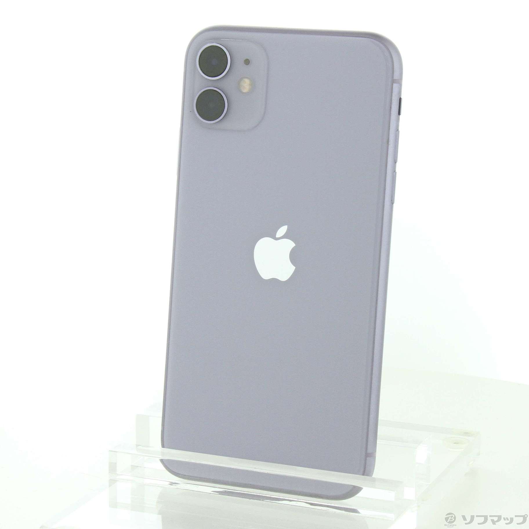 中古】iPhone11 128GB パープル MWM52J／A SIMフリー [2133045167778