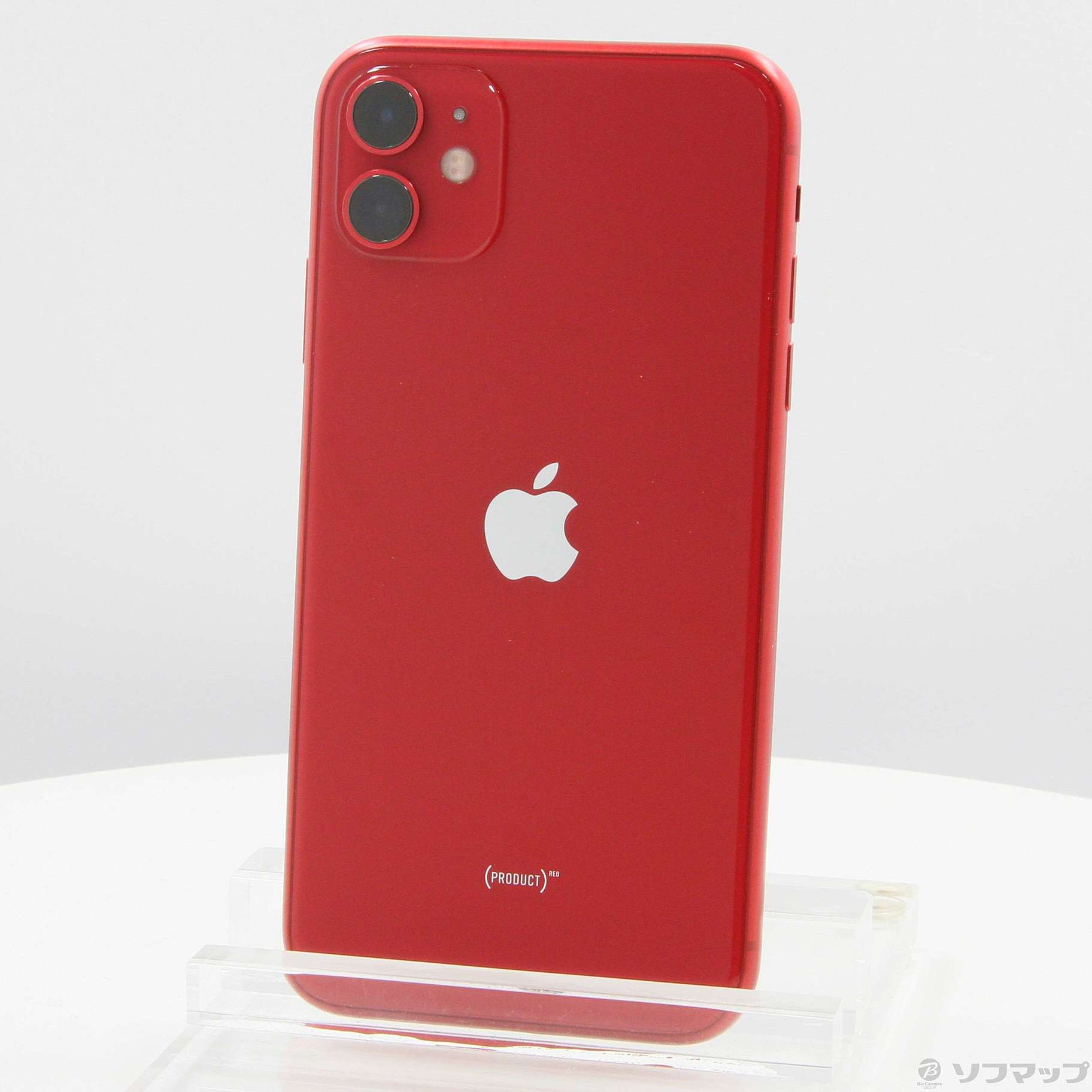 中古】iPhone11 128GB プロダクトレッド MWM32J／A SIMフリー