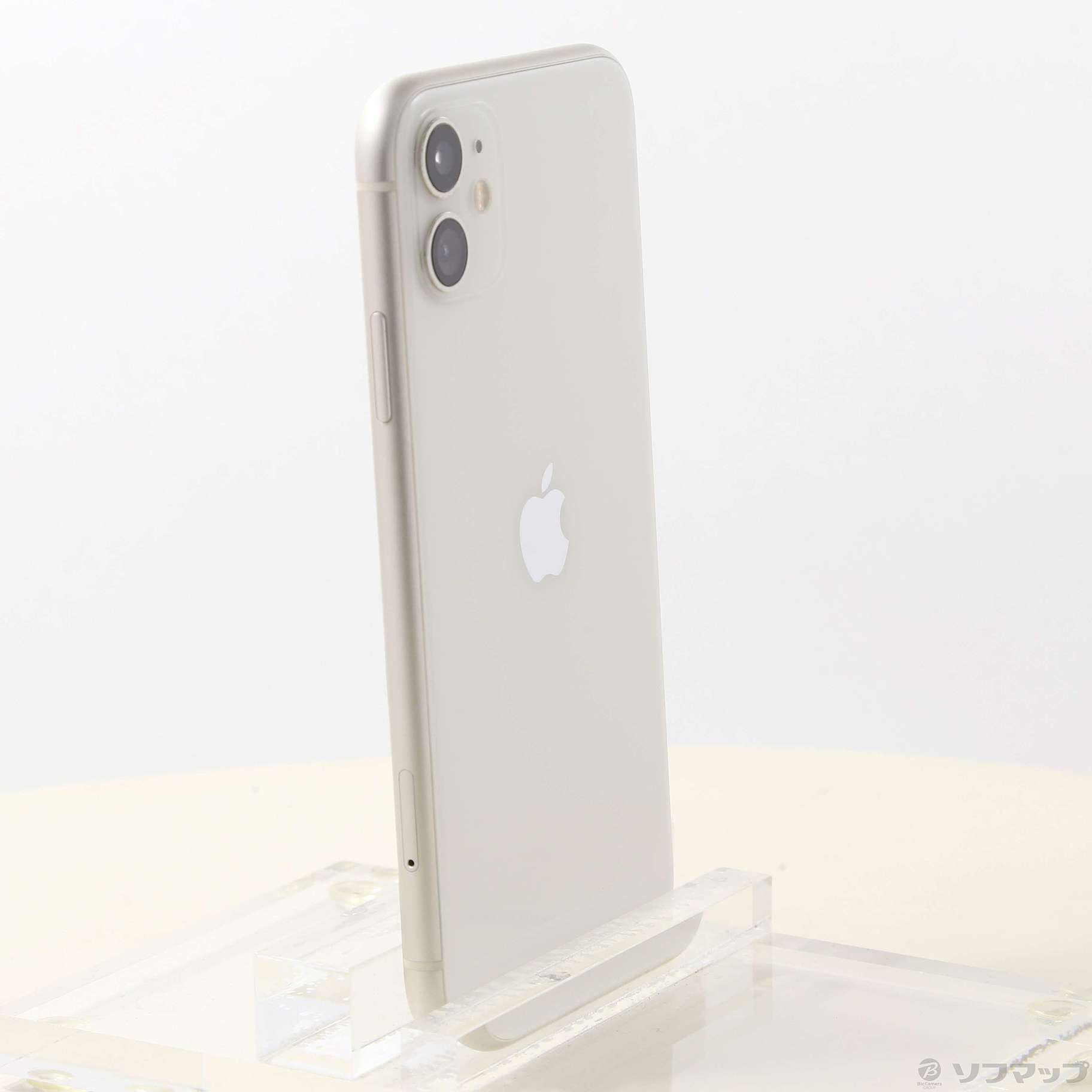 中古】iPhone11 128GB ホワイト MWM22J／A SIMフリー [2133045168447