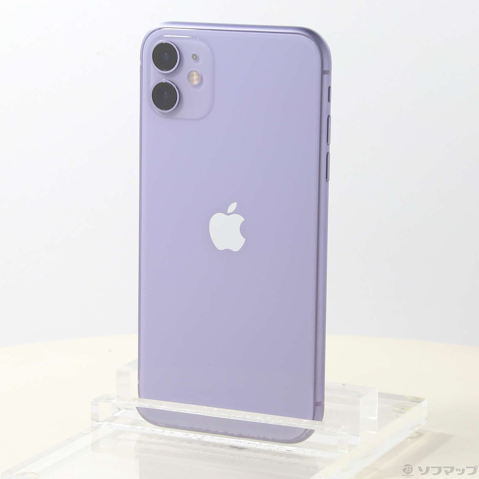 中古】iPhone11 128GB パープル MWM52J／A SIMフリー [2133045168584