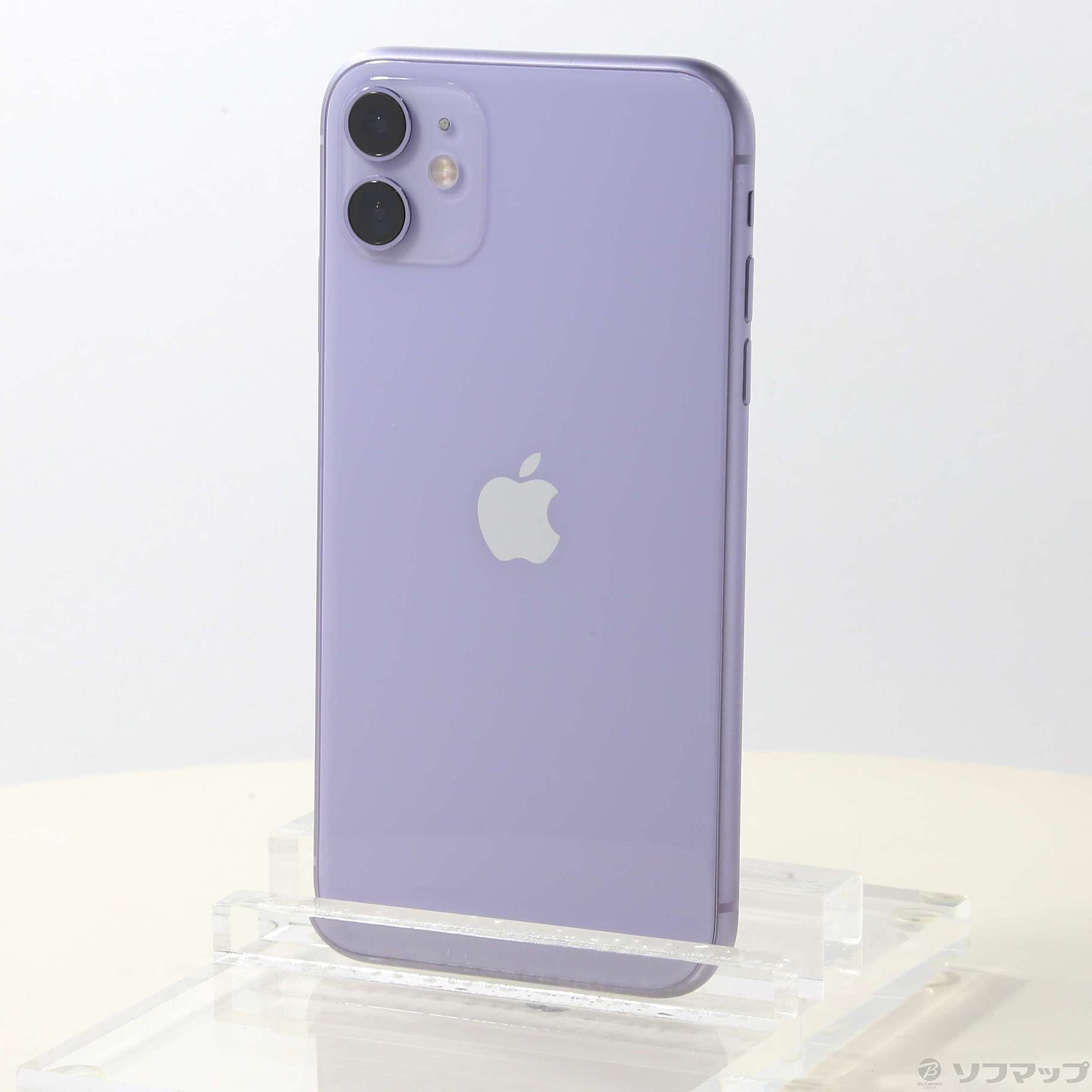 中古】iPhone11 128GB パープル MWM52J／A SIMフリー [2133045168683