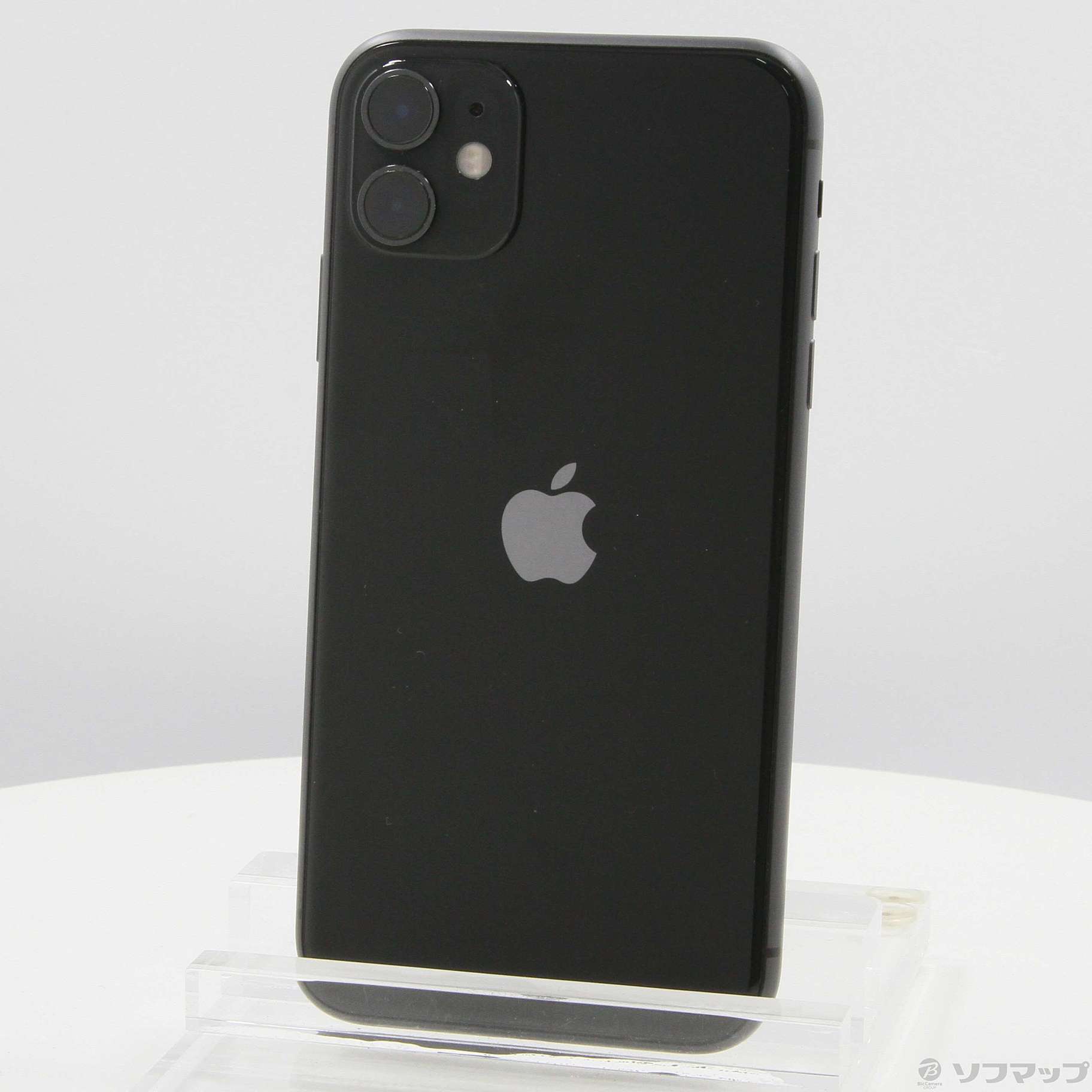 中古】iPhone11 64GB ブラック MWLT2J／A SIMフリー [2133045168720