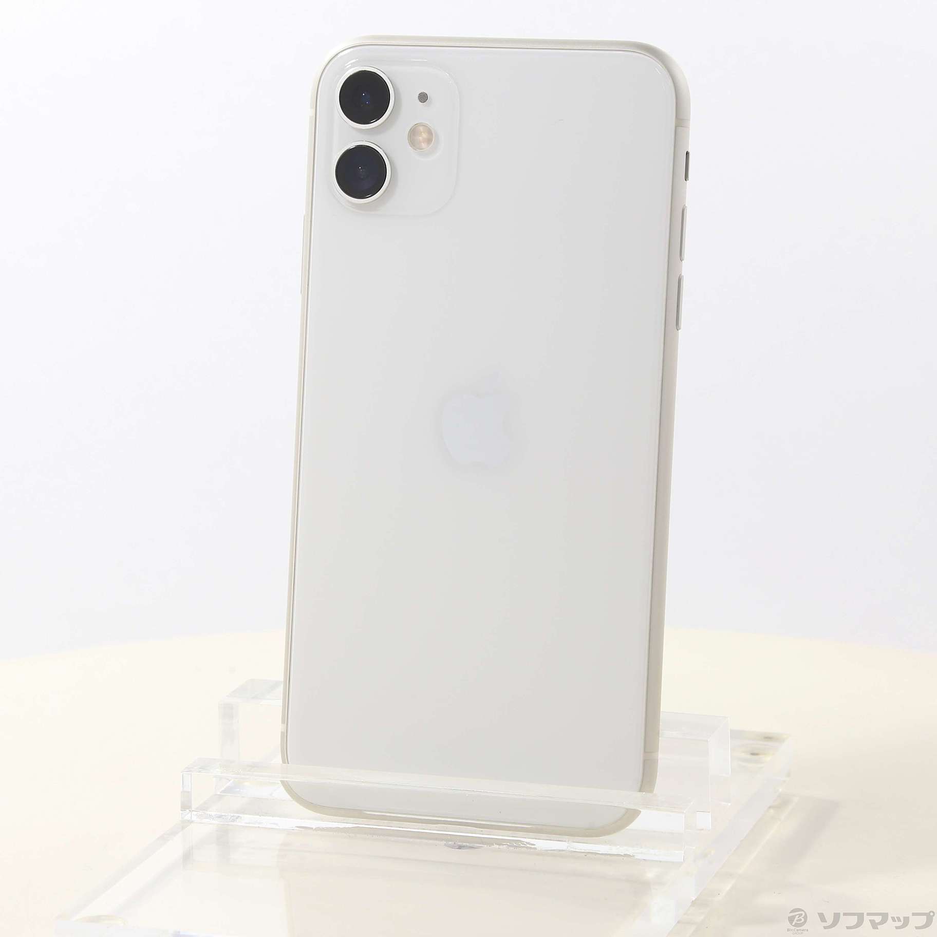 中古】iPhone11 128GB ホワイト MWM22J／A SIMフリー [2133045168737