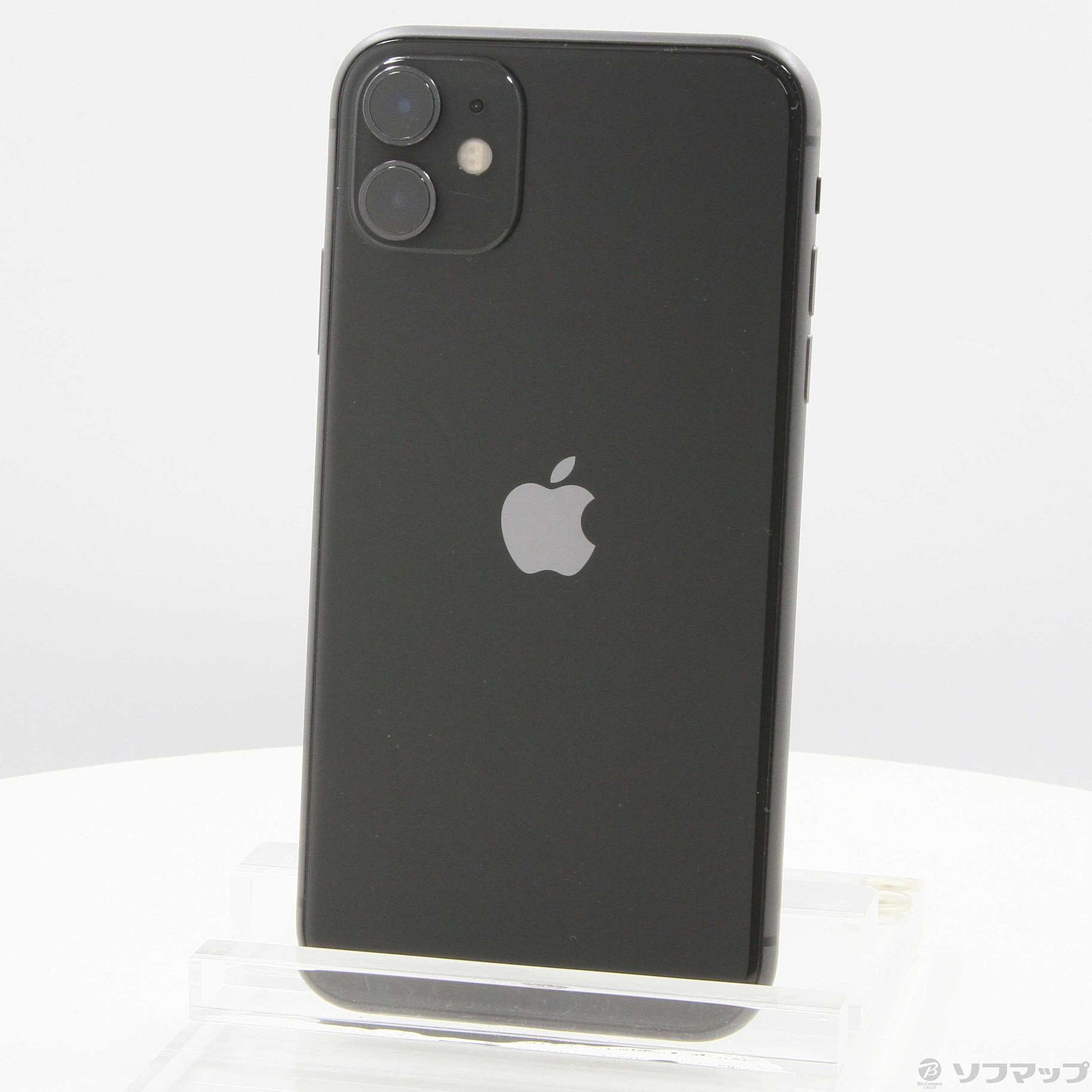 中古】iPhone11 64GB ブラック NWLT2J／A SIMフリー [2133045169109