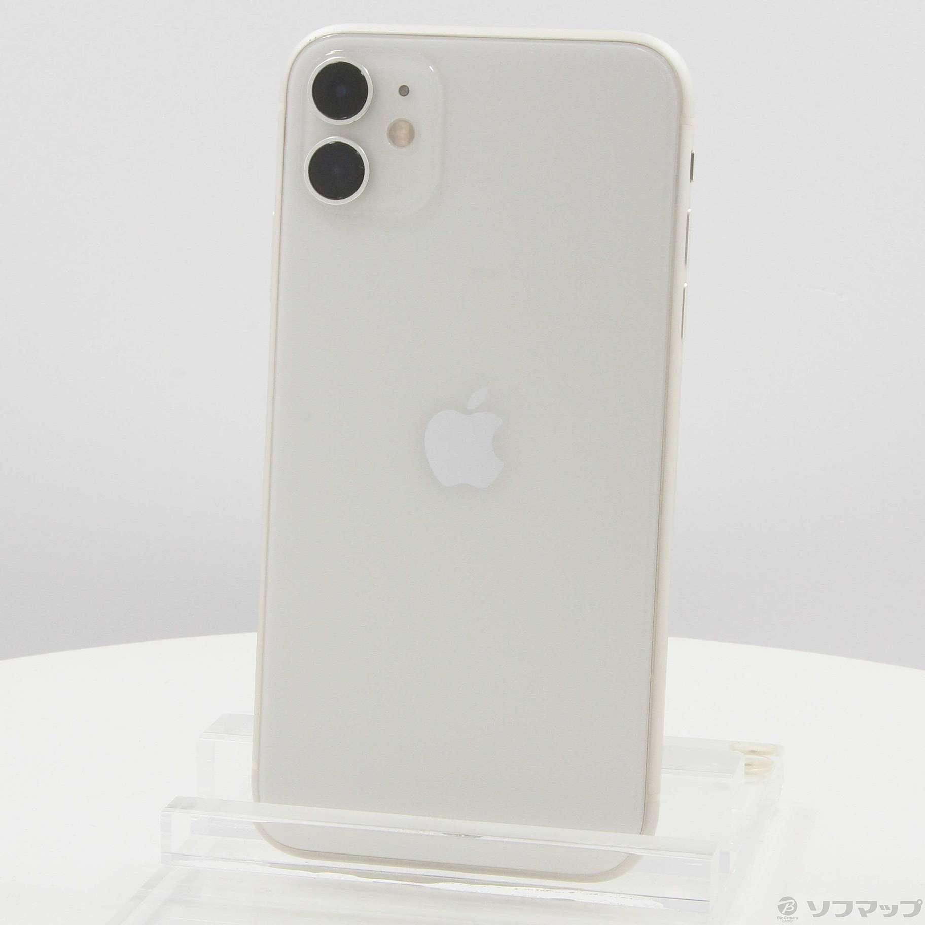 中古】iPhone11 64GB ホワイト MWLU2J／A SIMフリー [2133045169192