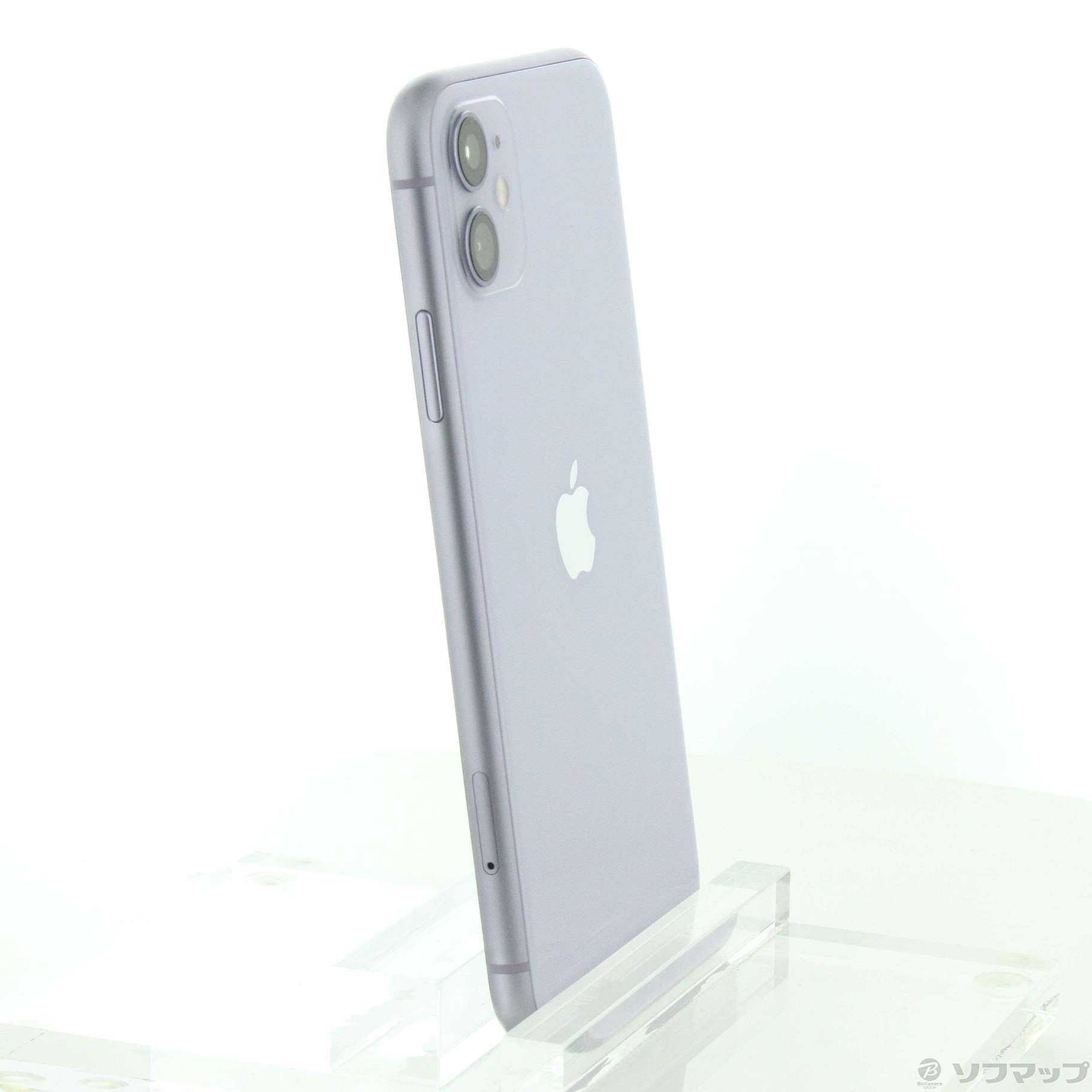 中古】iPhone11 128GB パープル MWM52J／A SIMフリー [2133045169215