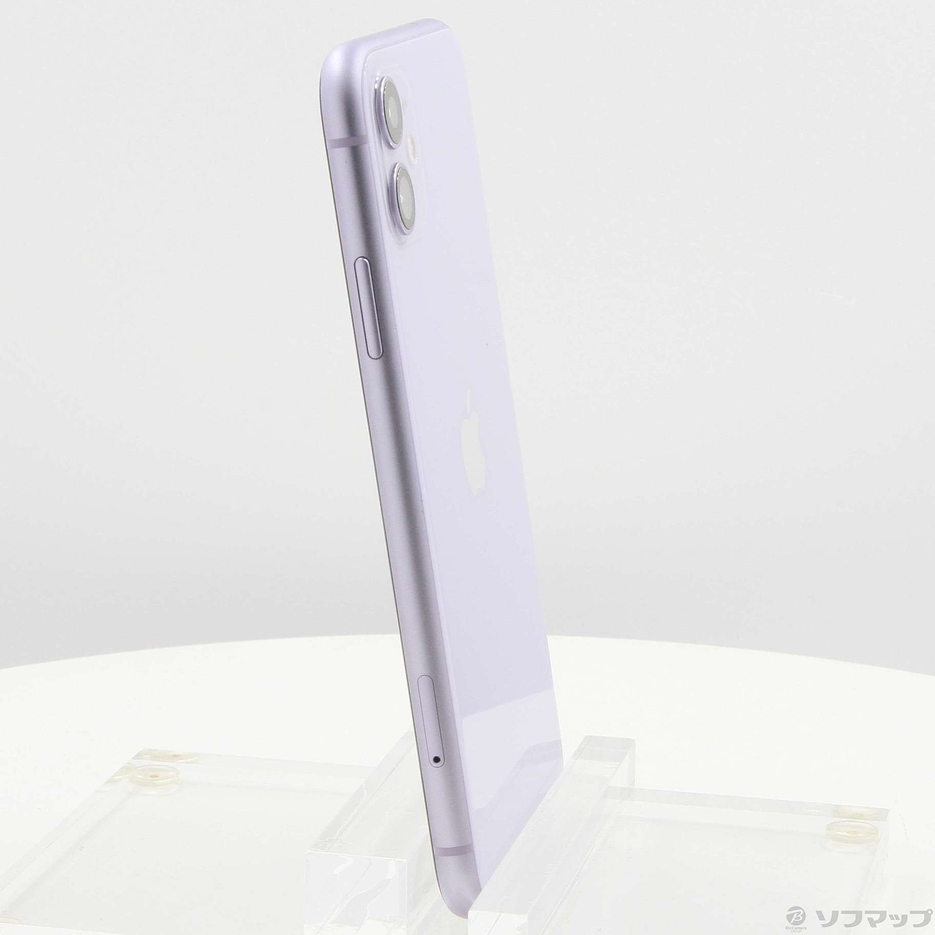 中古】iPhone11 128GB パープル MWM52J／A SIMフリー ◇02/03(金